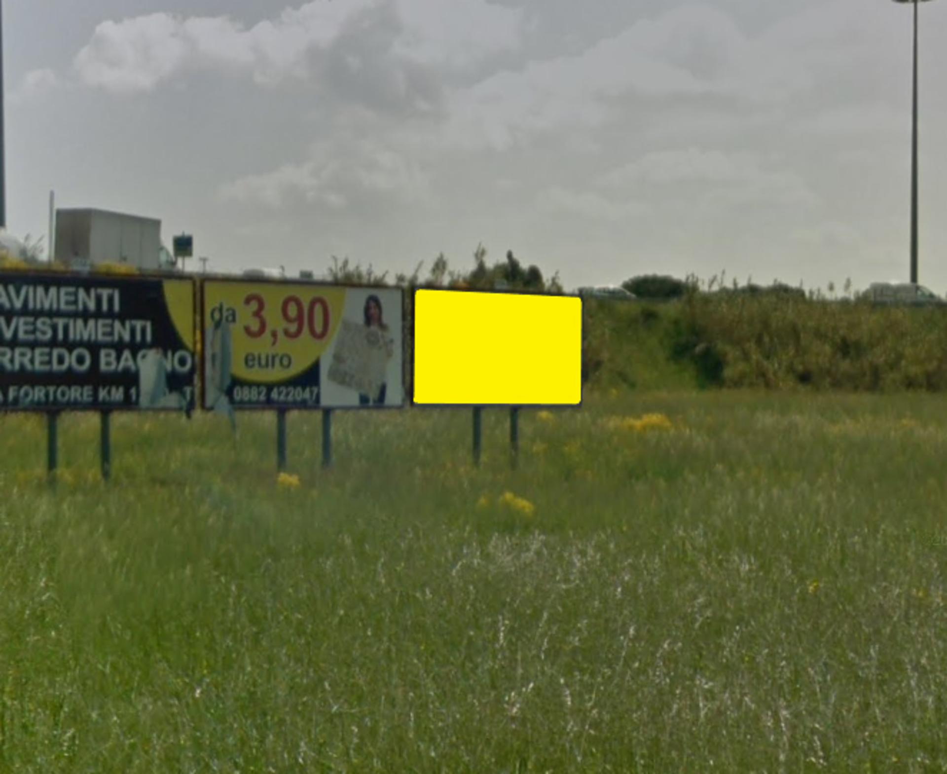 Impianto 6 X 3 a Andria, in zona Eurospin