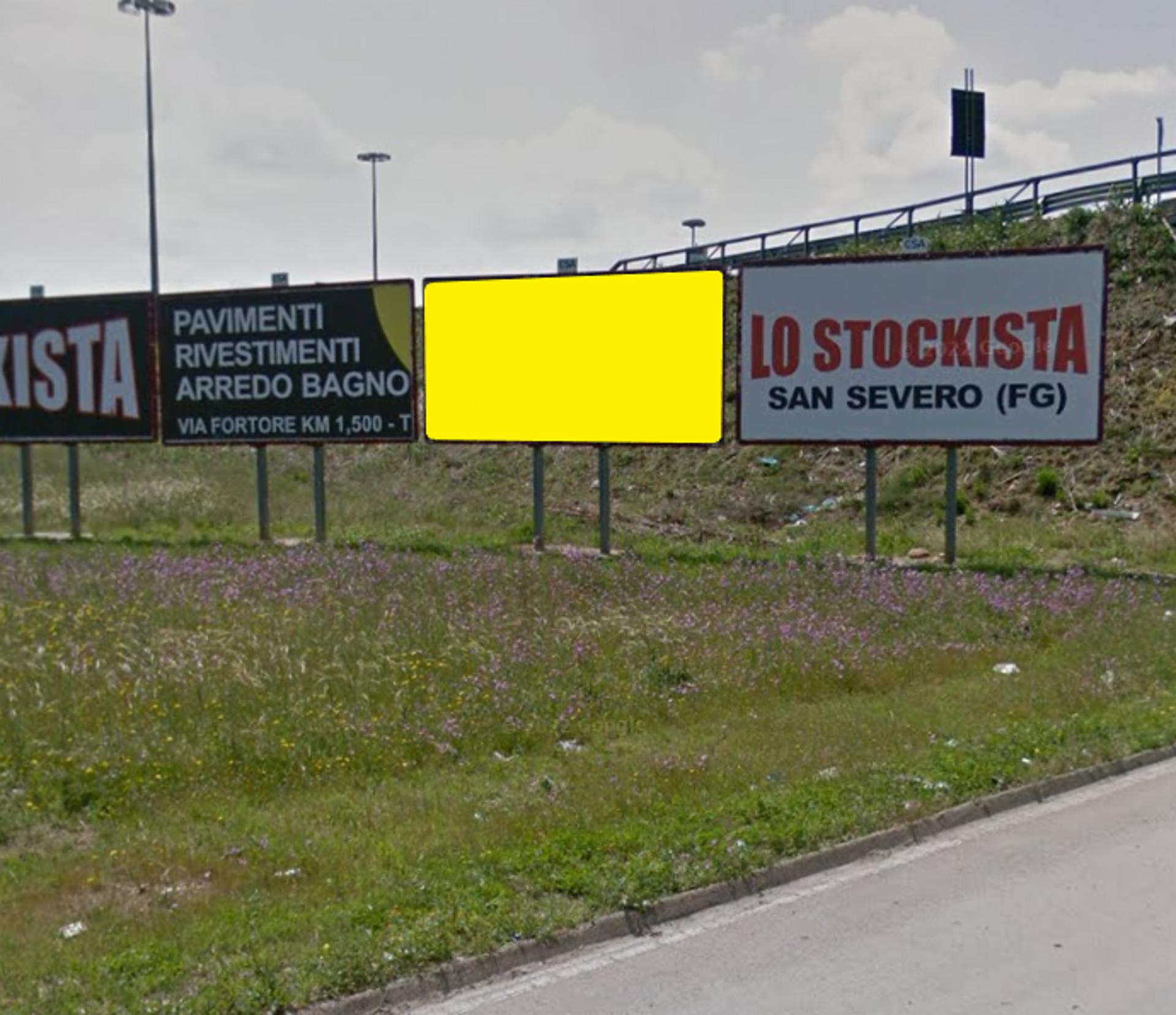 Impianto 6 X 3 a Andria, in zona Eurospin