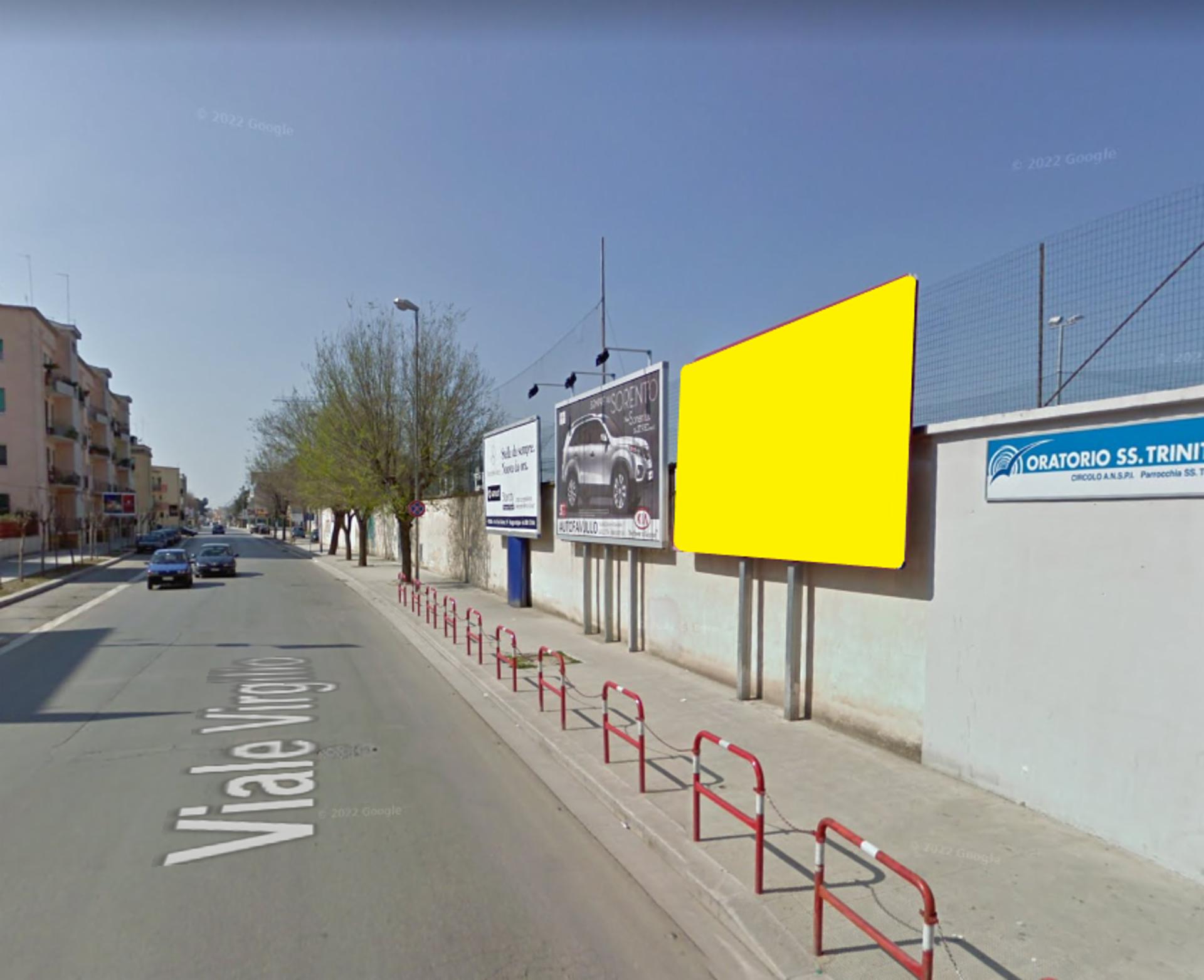 Impianto 6 X 3 a Andria, in zona Pizzeria Trinità