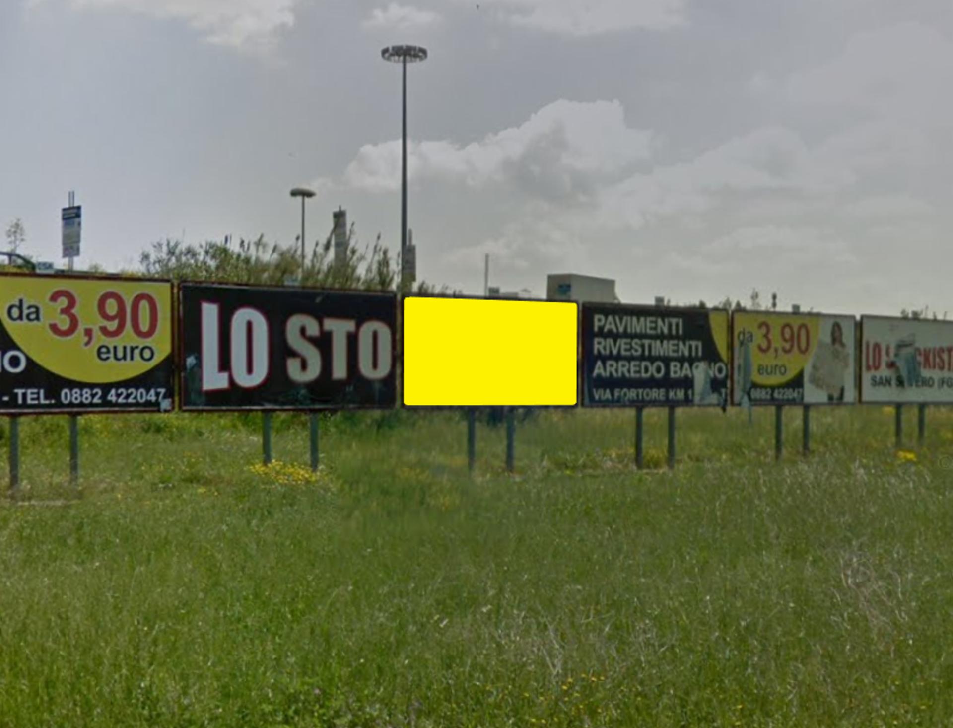 Impianto 6 X 3 a Andria, in zona Eurospin