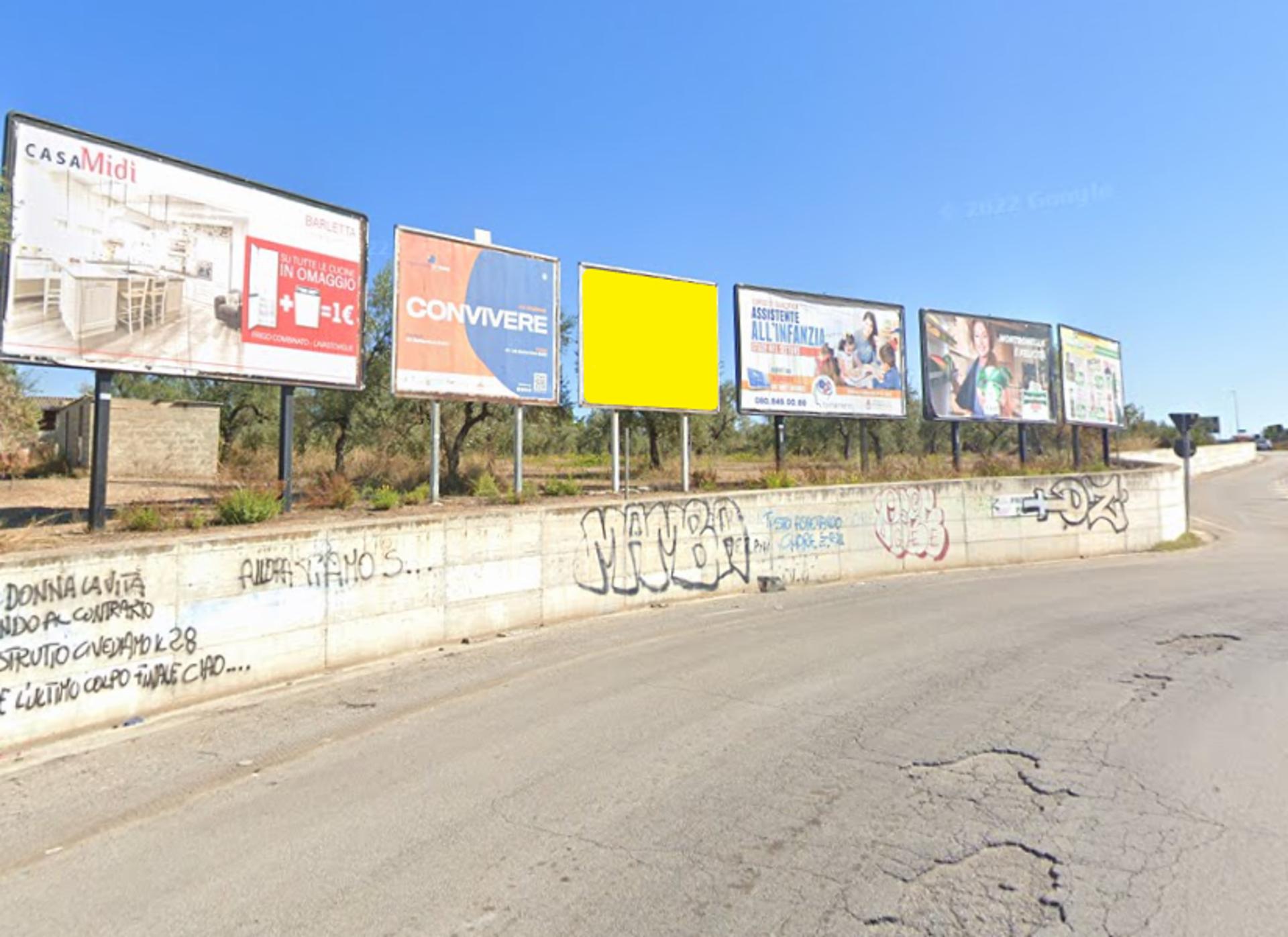 Impianto POSTER a Molfetta, in zona Alcott