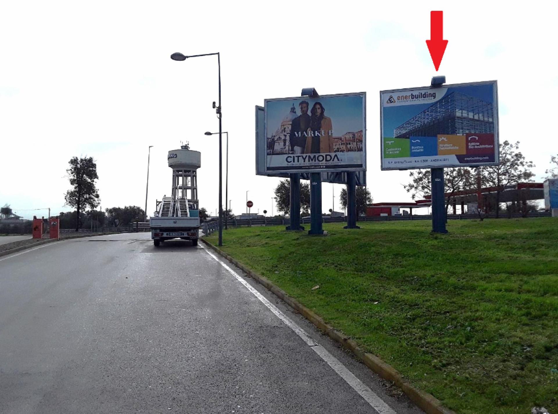 Impianto POSTER a Molfetta, in zona EuroSpin