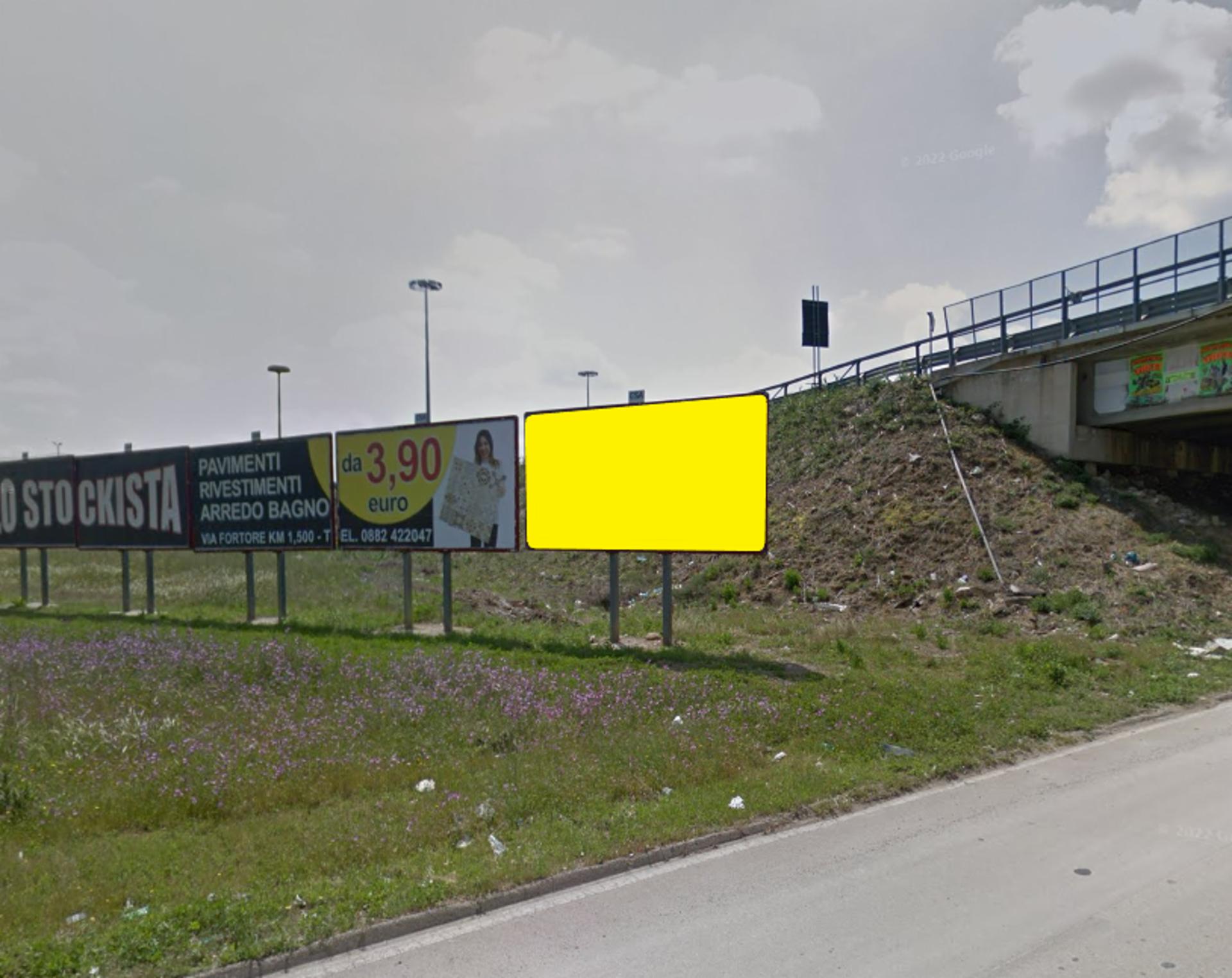 Impianto 6 X 3 a Andria, in zona Eurospin