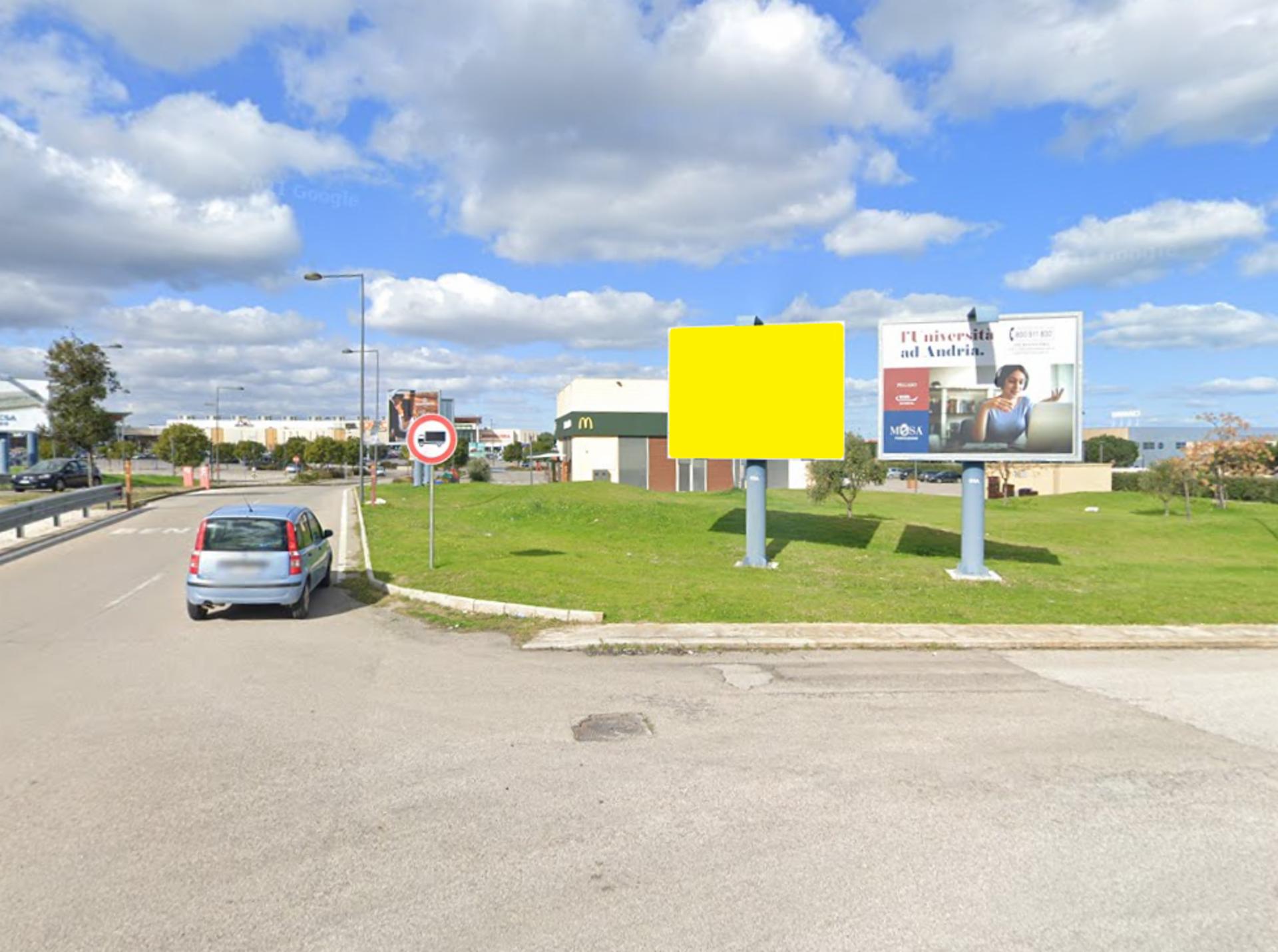 Impianto POSTER a Molfetta, in zona EuroSpin