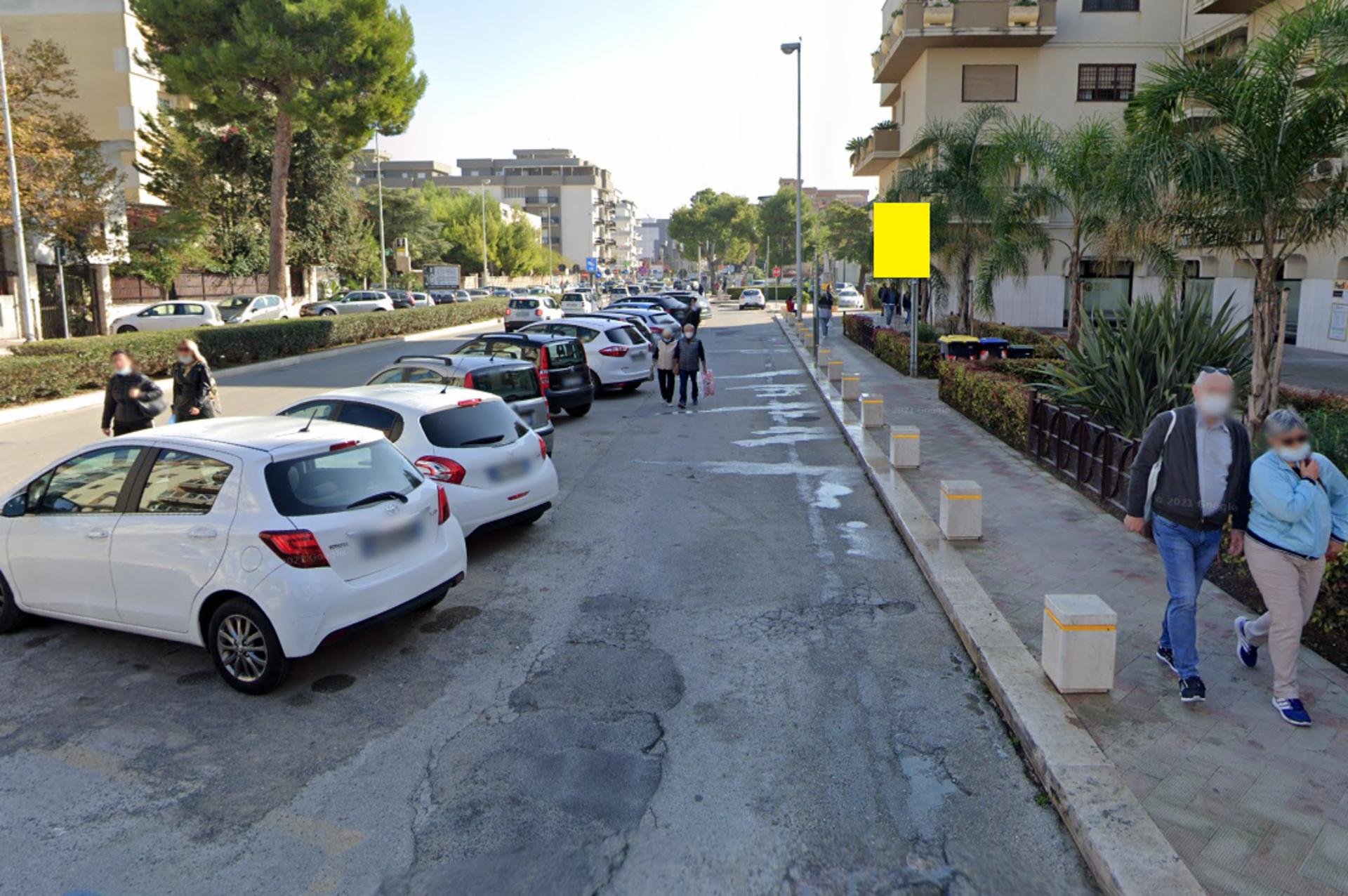 Impianto PALINA a Trani, in zona Pizzeria Il Ciccio