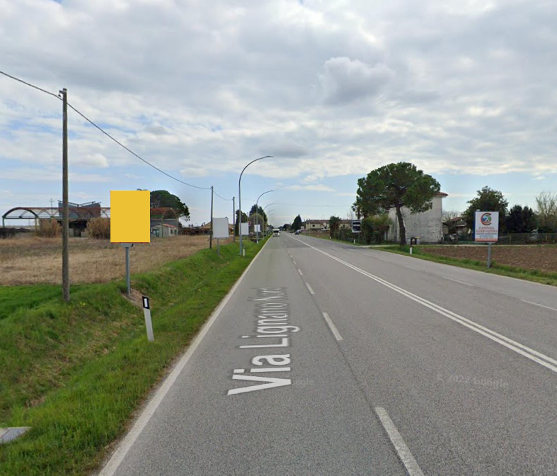 Impianto CARTELLONISTICA a Latisana, in zona Da Roberta
