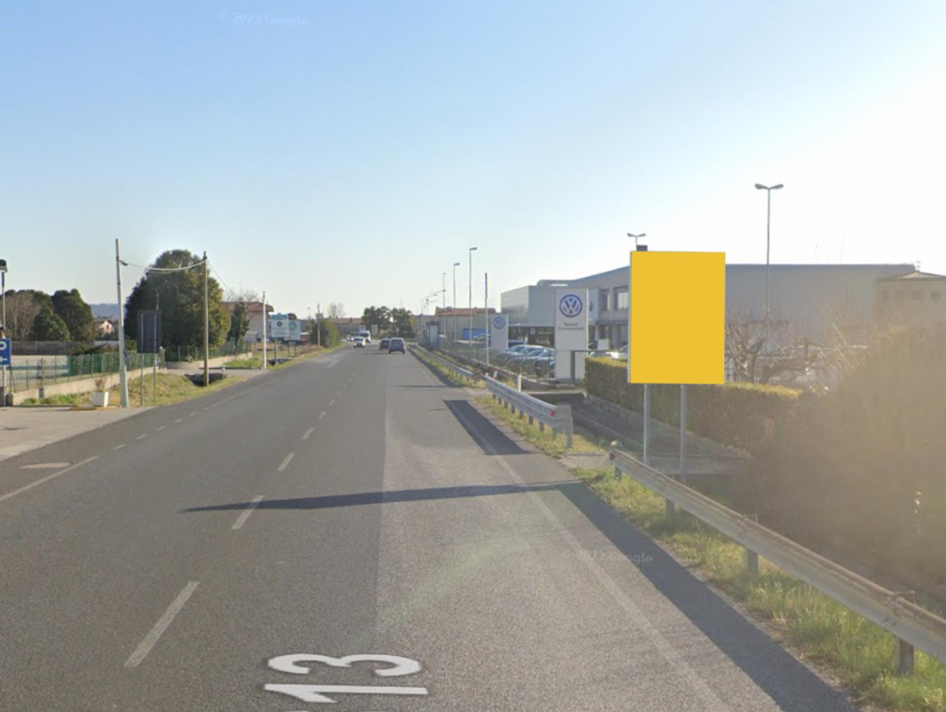 Impianto CARTELLONISTICA a Gemona del Friuli, in zona Luca Bar