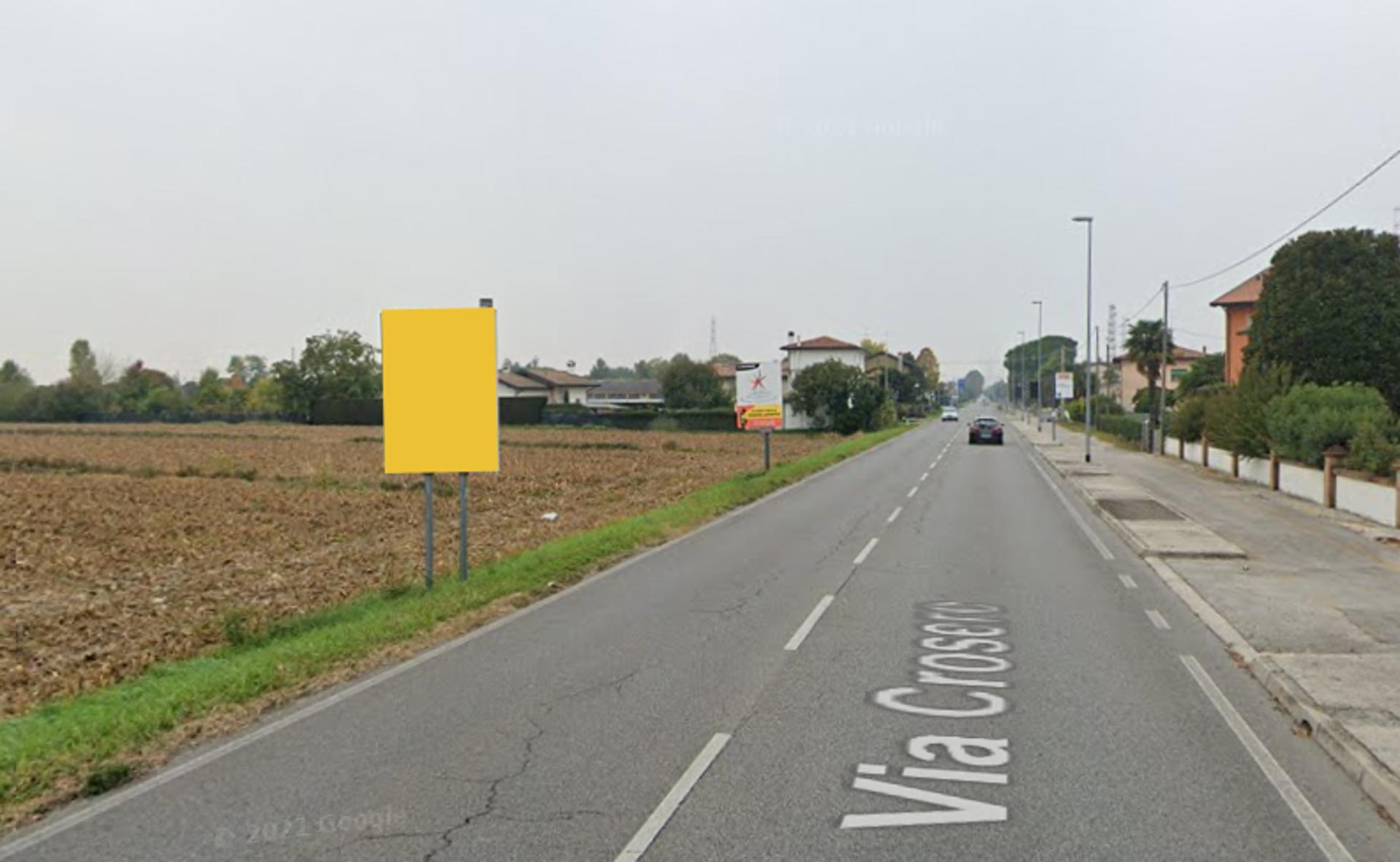 Impianto CARTELLONISTICA a Latisana, in zona Trattoria Crosere