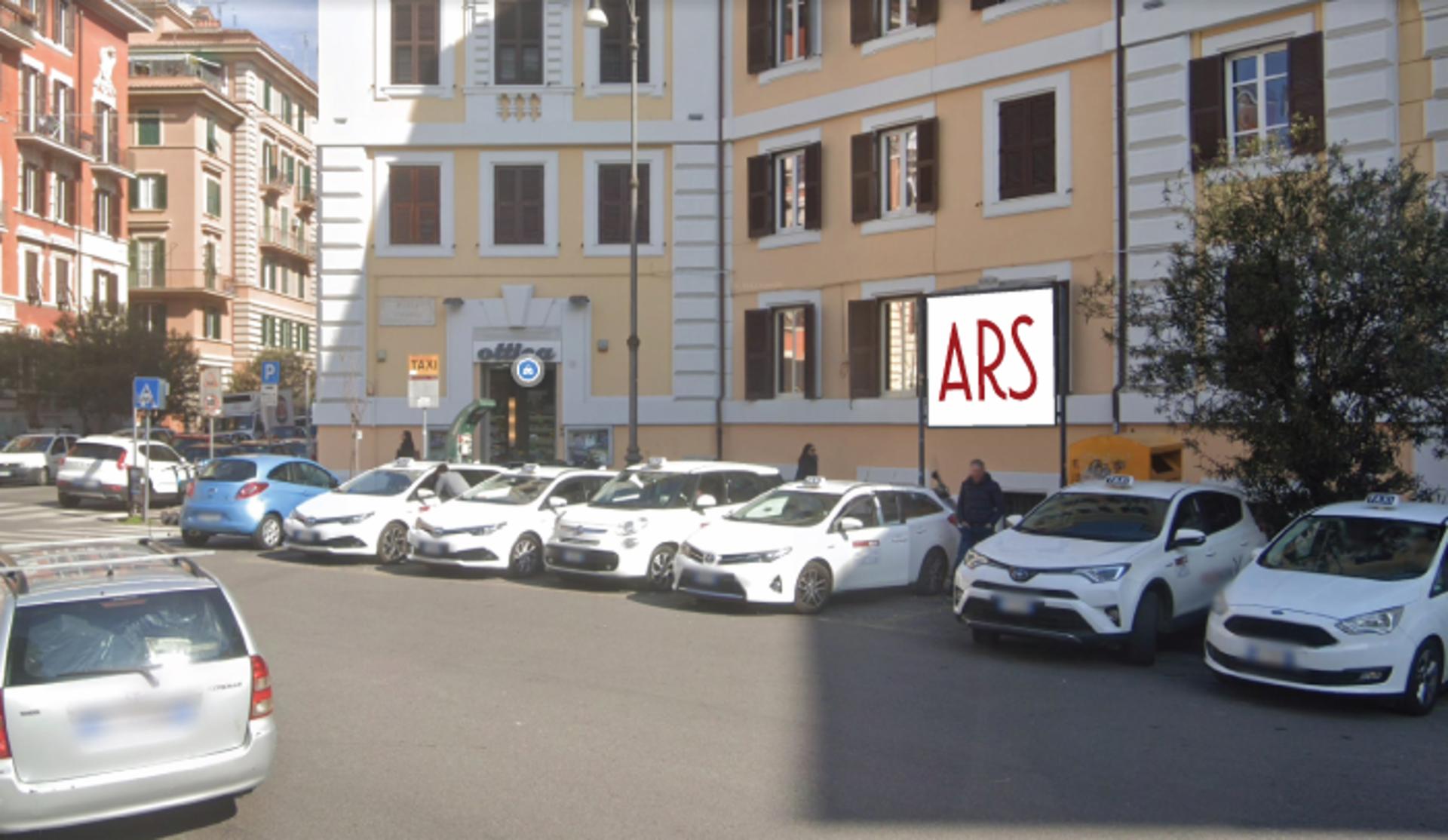 Impianto CARTELLONISTICA a Roma, in zona Trattoria Verbano