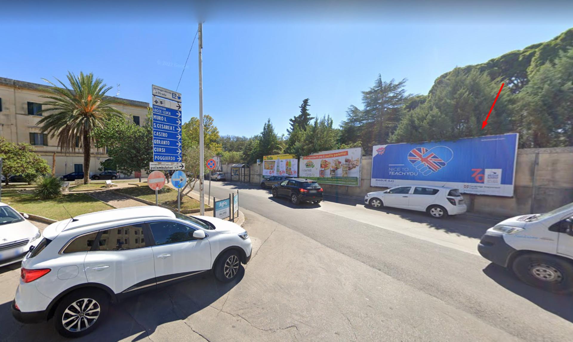 Impianto 6 X 3 a Maglie, in zona OVS