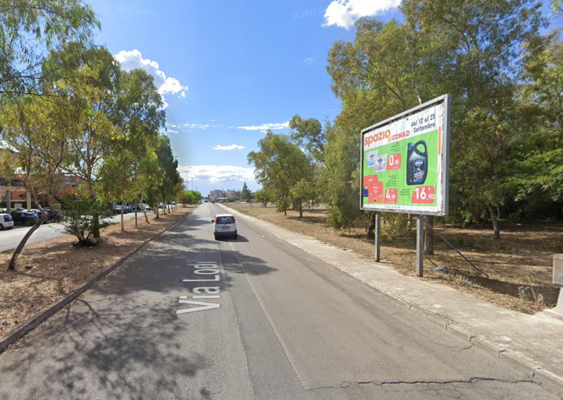 Impianto POSTER a Lecce, in zona Le Mani in Pasta