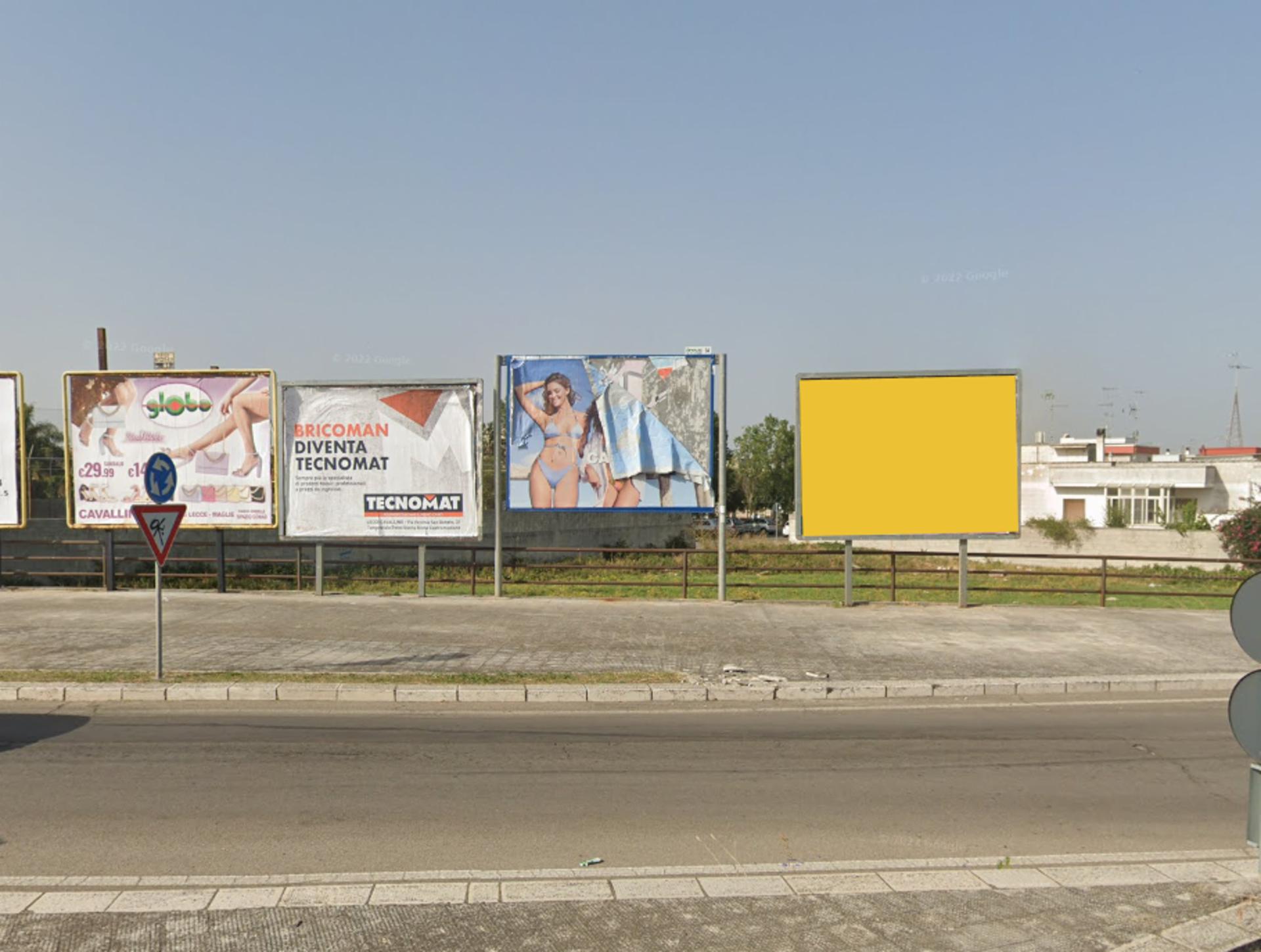 Impianto POSTER a Lecce, in zona Università degli Studi di Lecce Dipartimento Beni Culturali