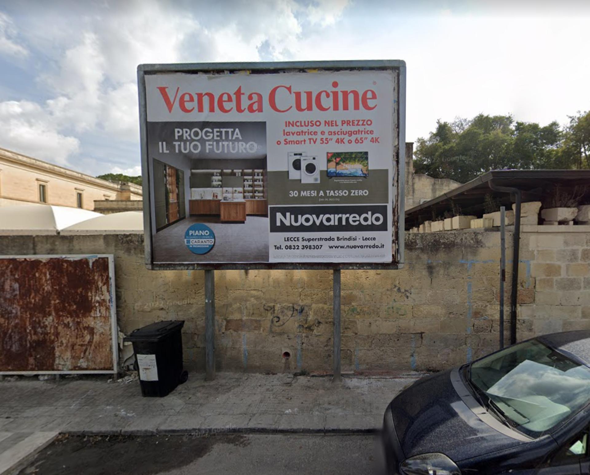 Impianto POSTER a Lecce, in zona Conad City