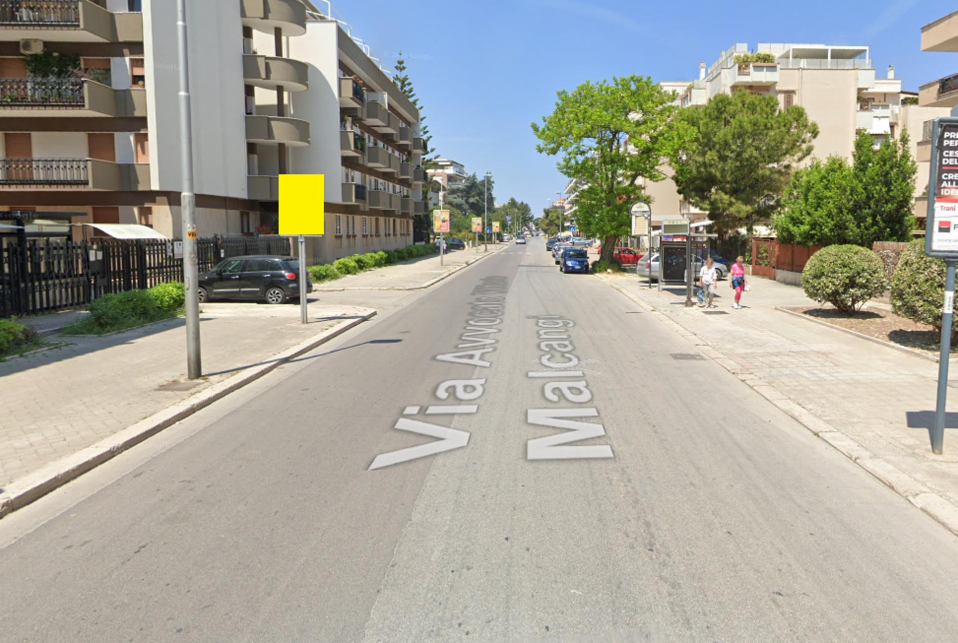 Impianto PALINA a Trani, in zona Senti