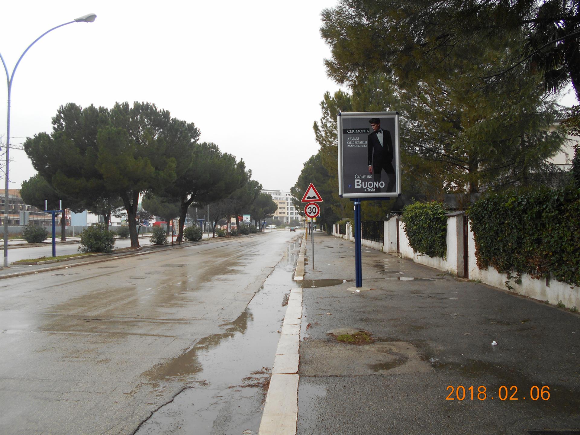 Impianto PALINA a Foggia, in zona Lidl