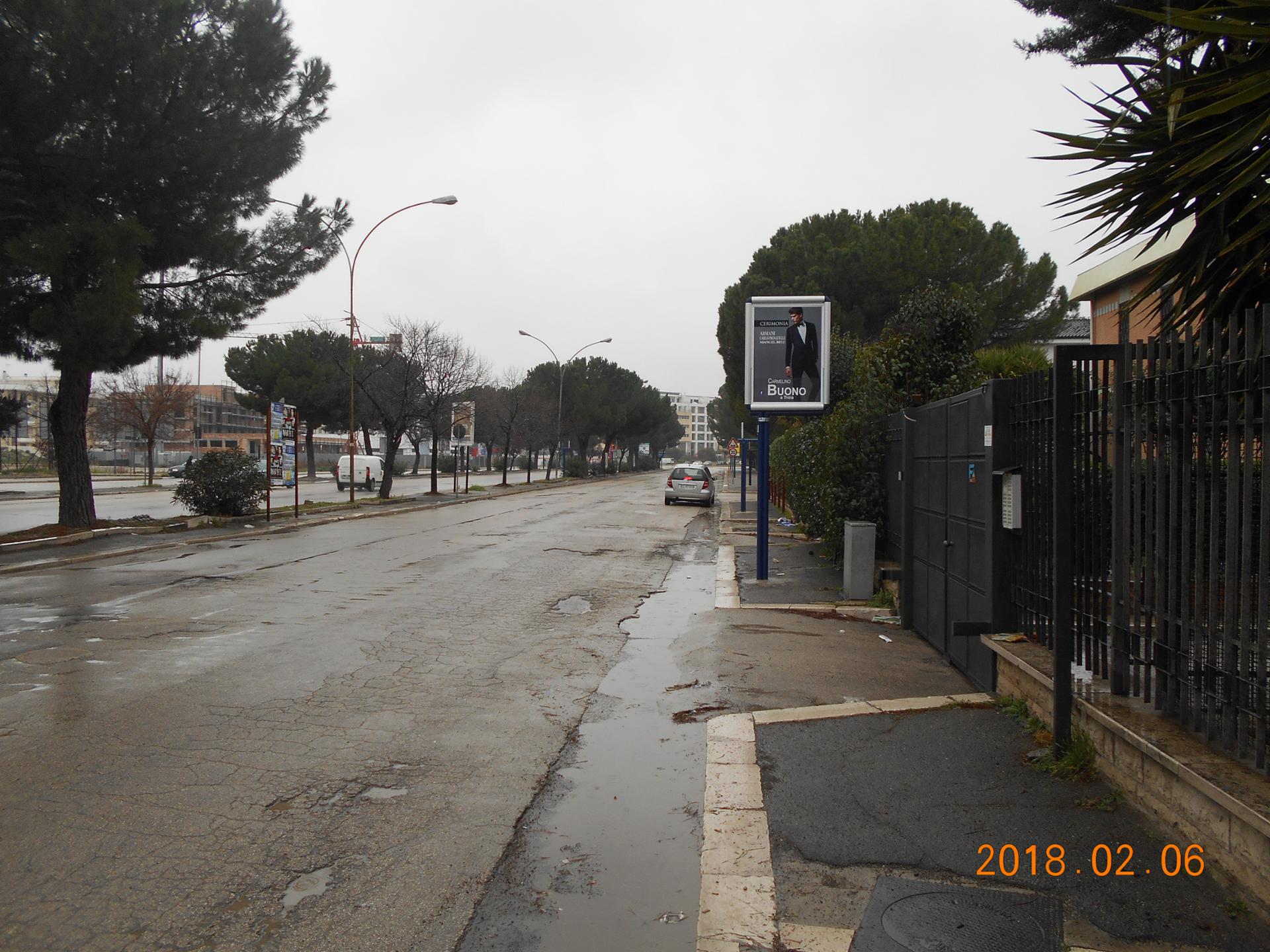 Impianto PALINA a Foggia, in zona Lidl