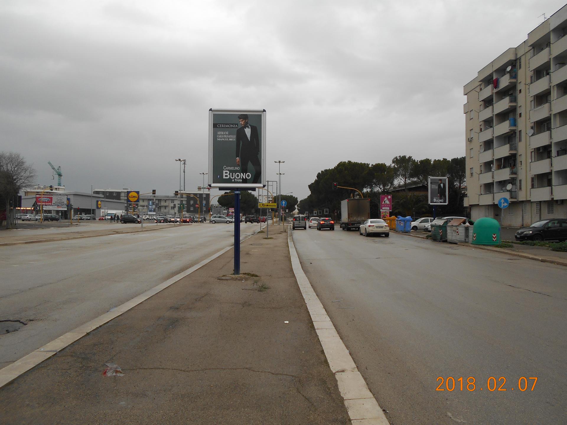 Impianto PALINA a Foggia, in zona MD