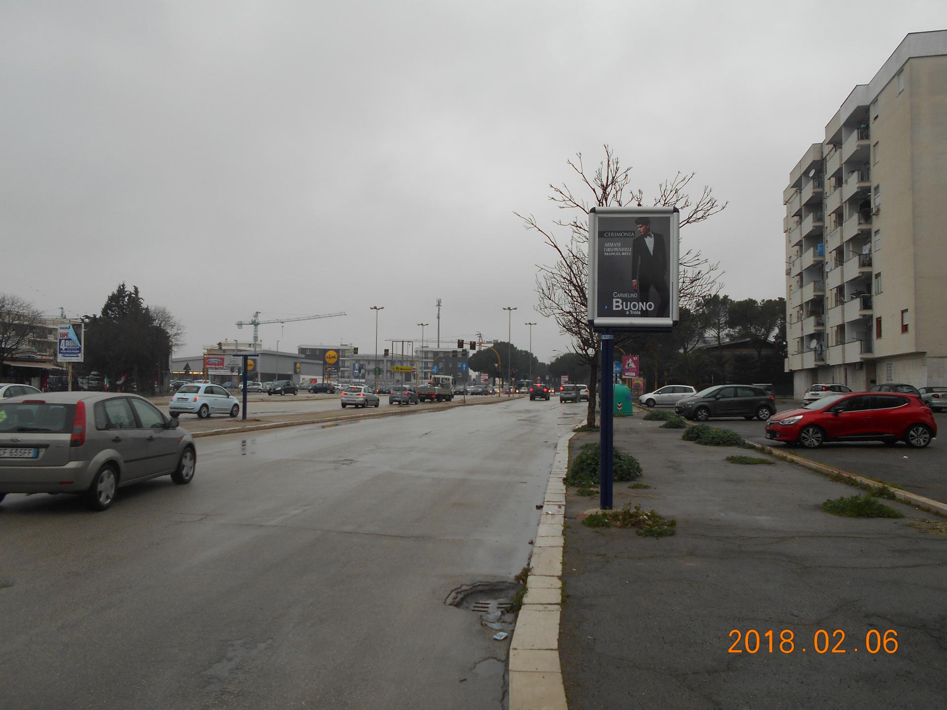 Impianto PALINA a Foggia, in zona MD