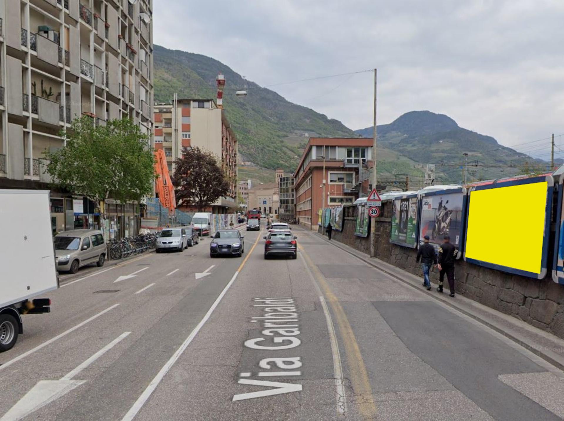 Impianto POSTER a Bolzano, in zona Sarfraz