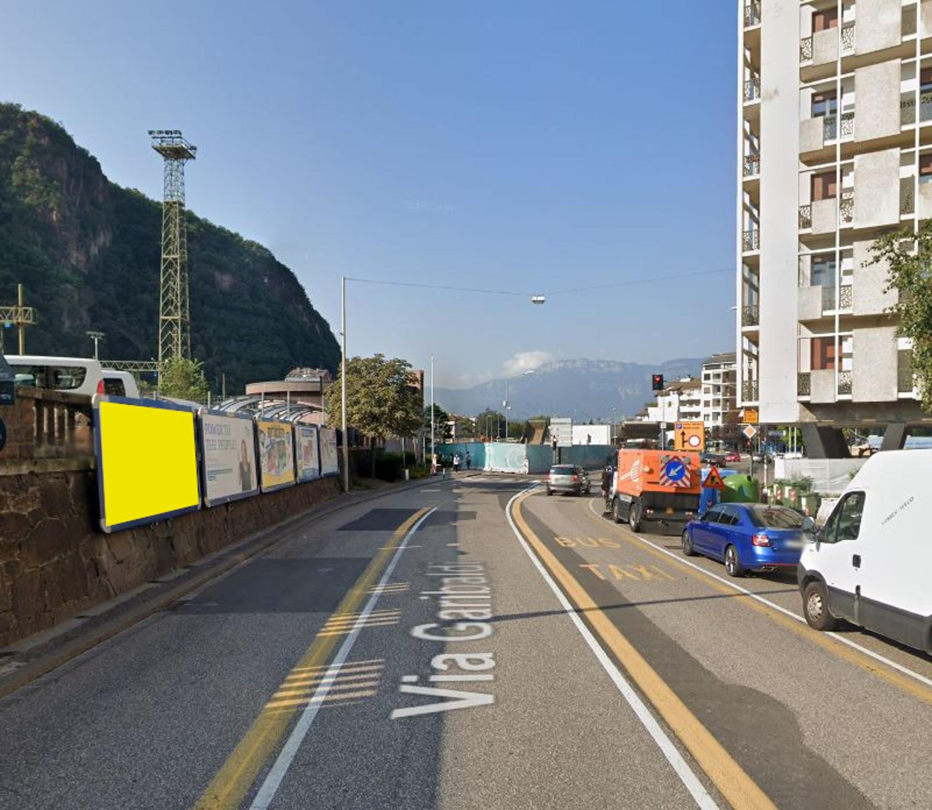 Impianto POSTER a Bolzano, in zona Sarfraz