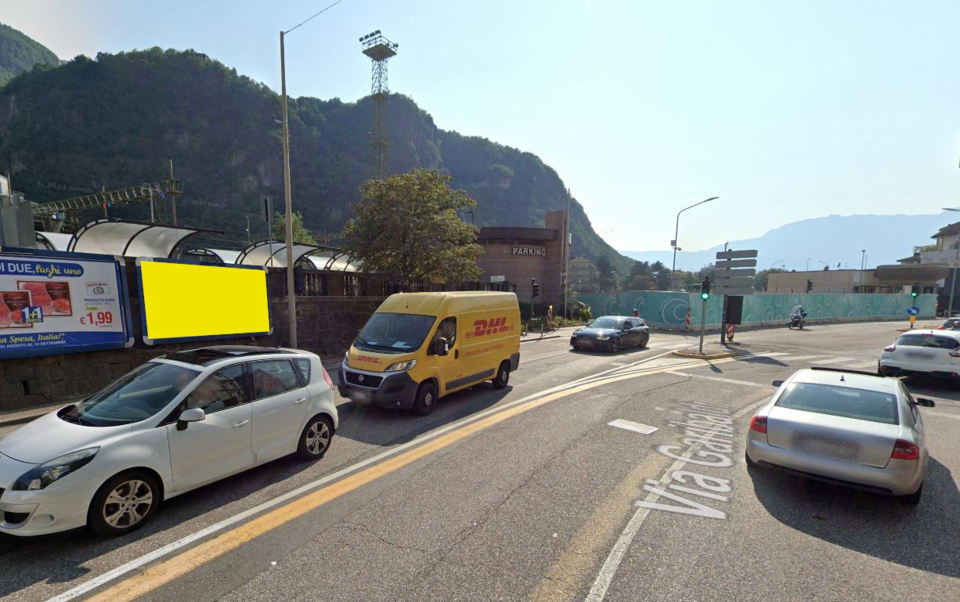 Impianto POSTER a Bolzano, in zona Sarfraz