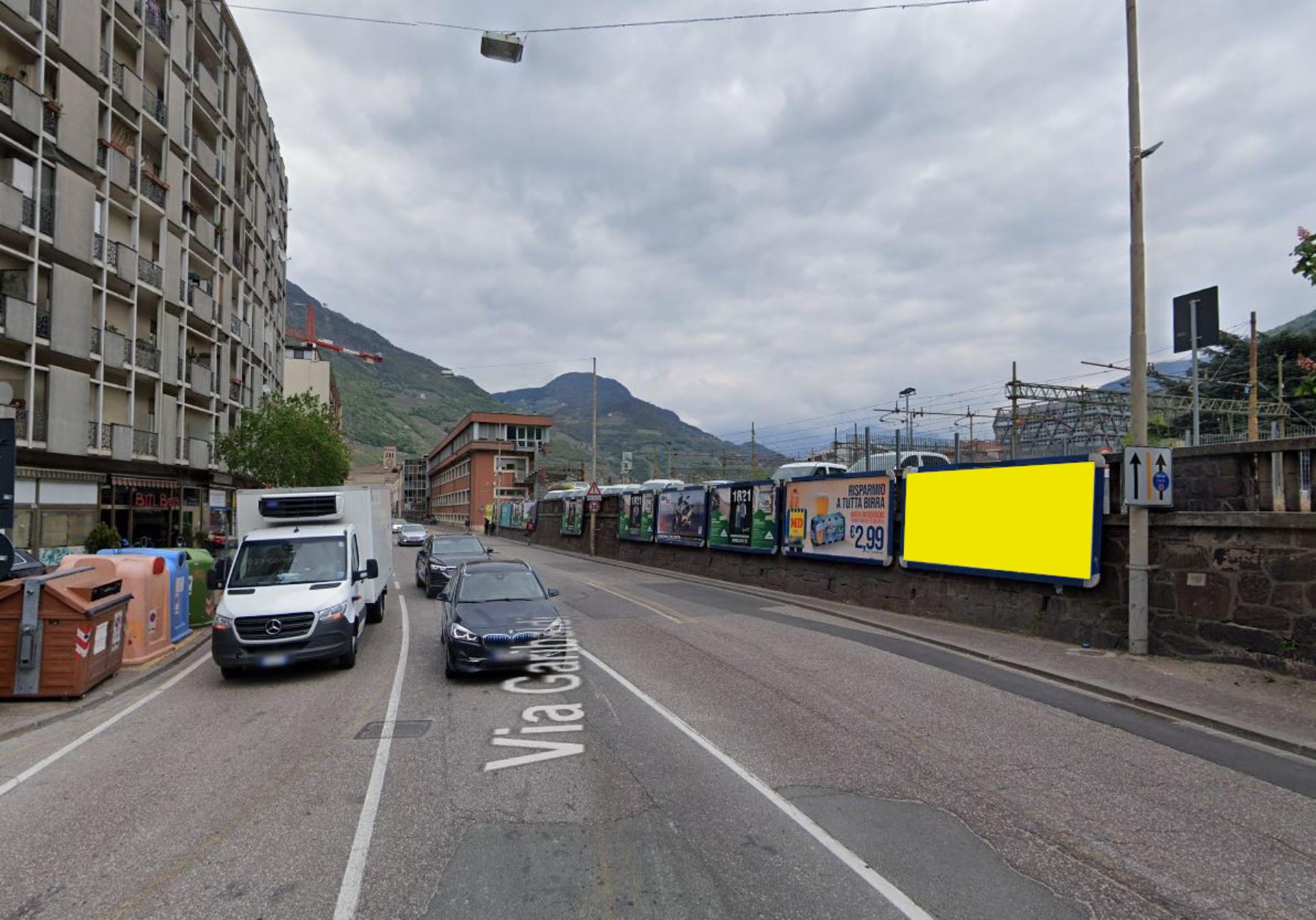 Impianto POSTER a Bolzano, in zona Sarfraz