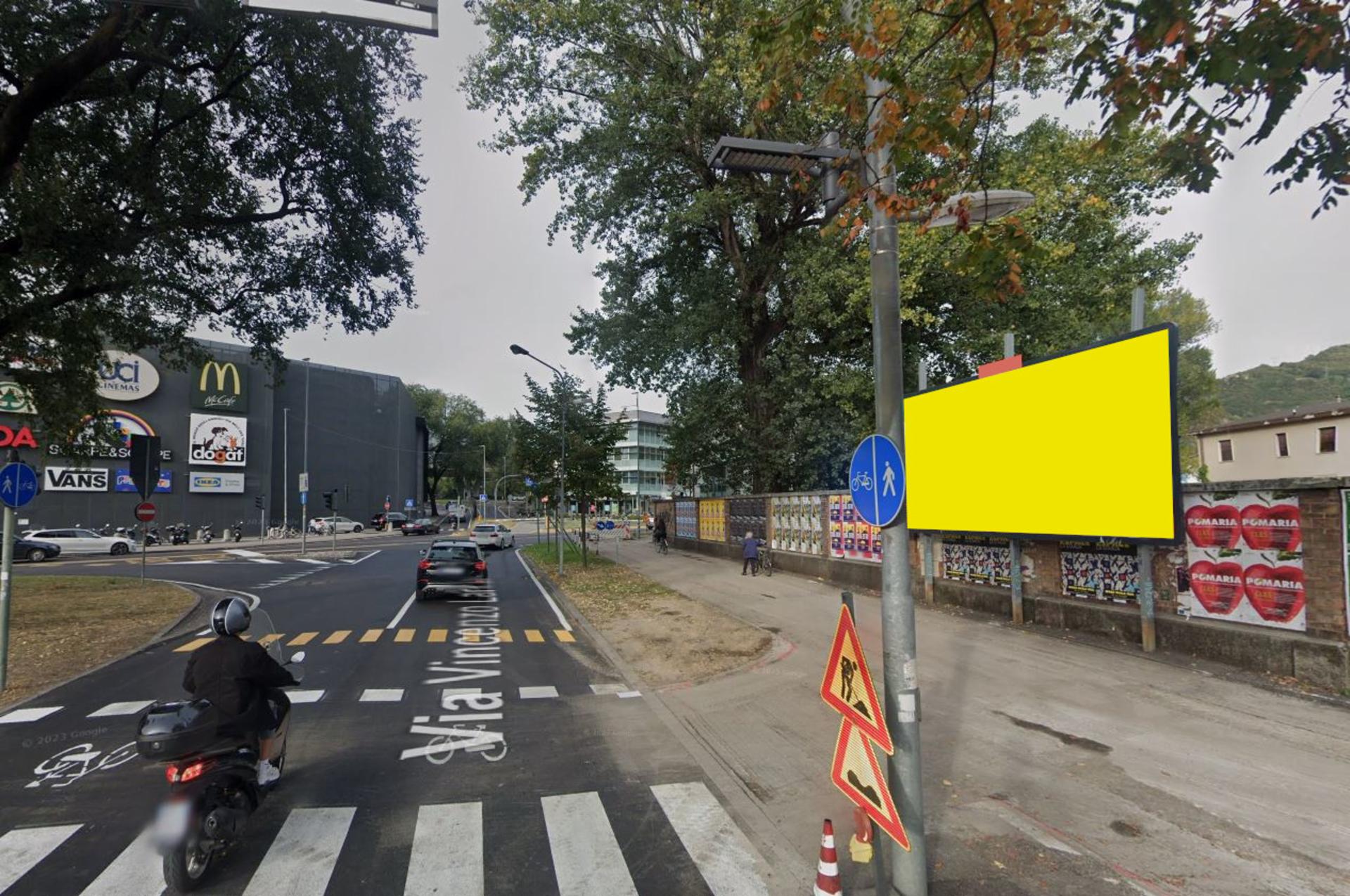 Impianto 6 X 3 a Bolzano, in zona Eurospar