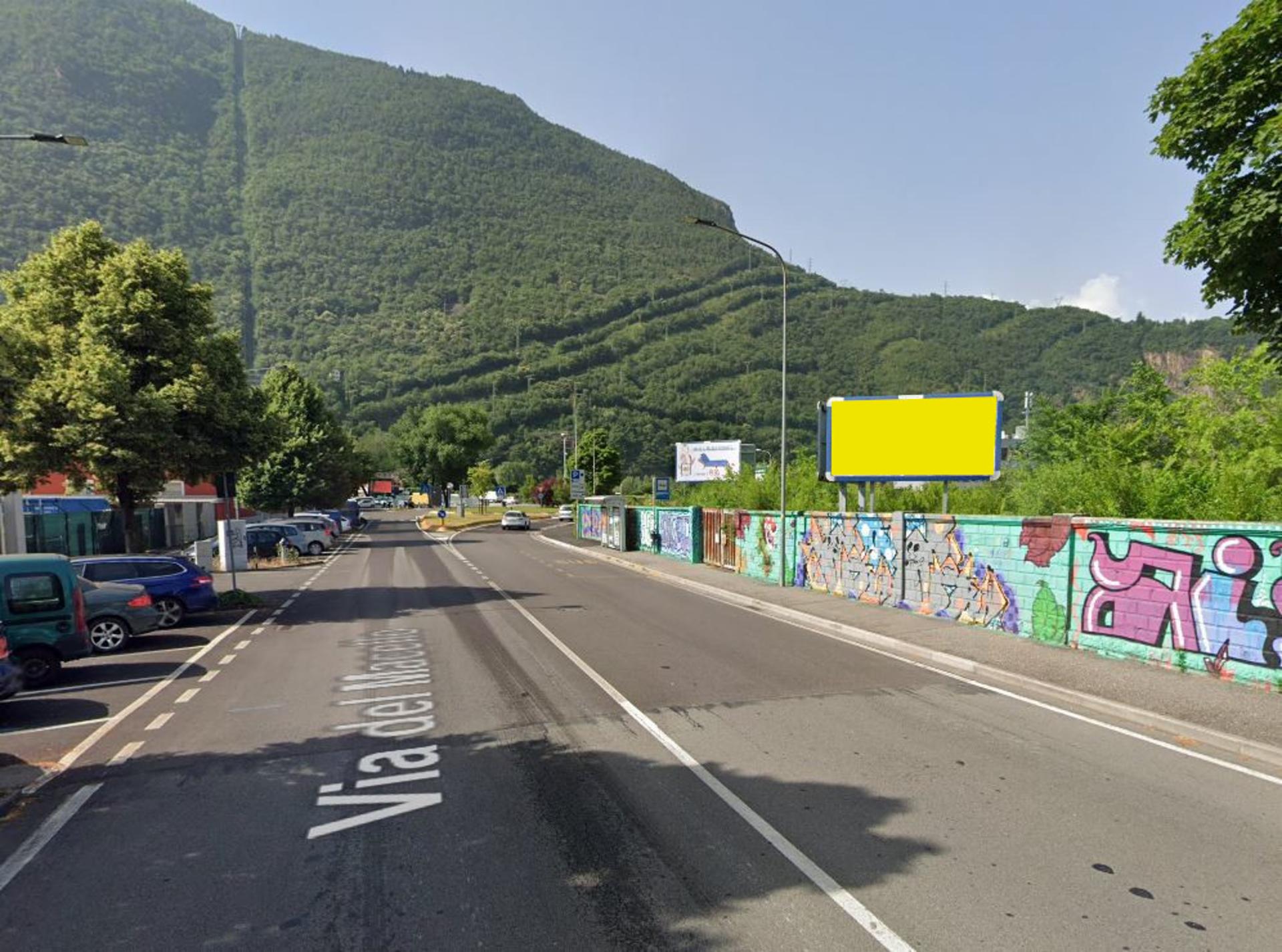 Impianto POSTER a Bolzano, in zona Mercato Centrale Bolzano - Großmarkthalle Bozen