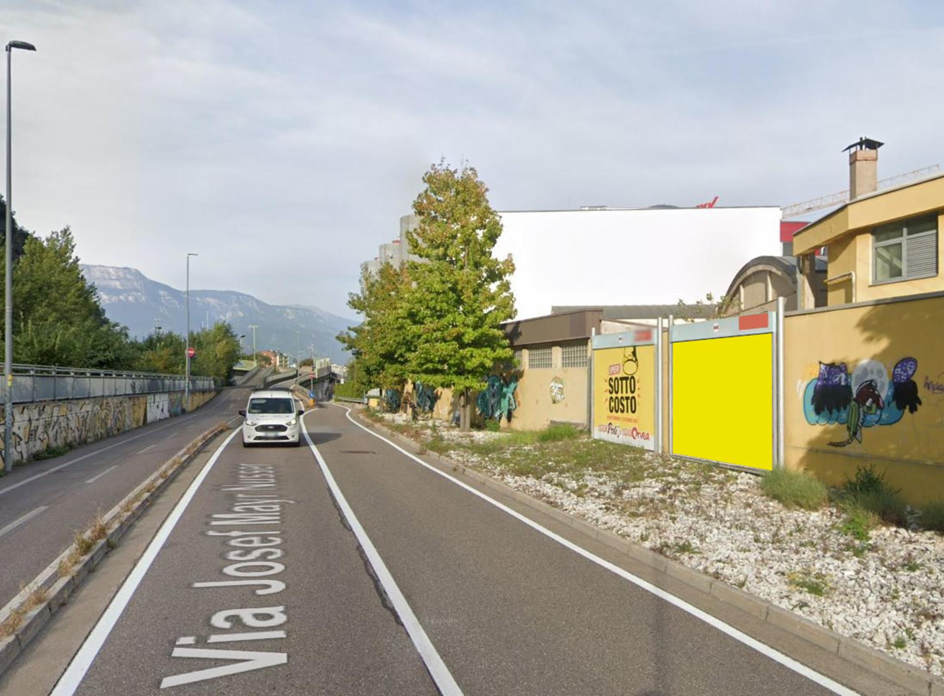 Impianto POSTER a Bolzano Vicentino, in zona Sport Niedermair