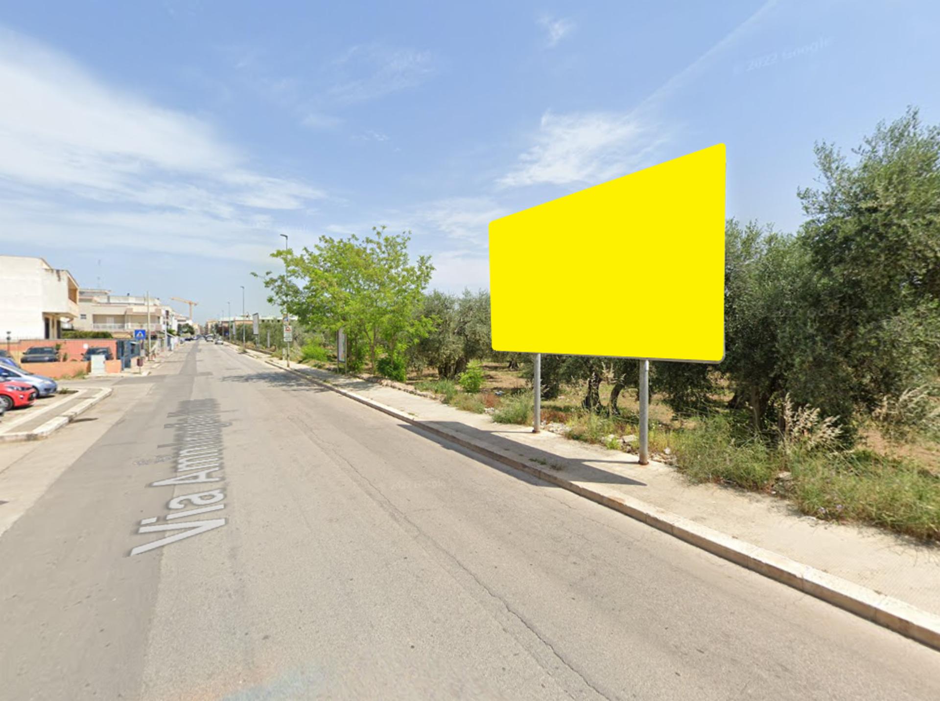 Impianto 6 X 3 a Bitonto, in zona Parrucchiera Loca