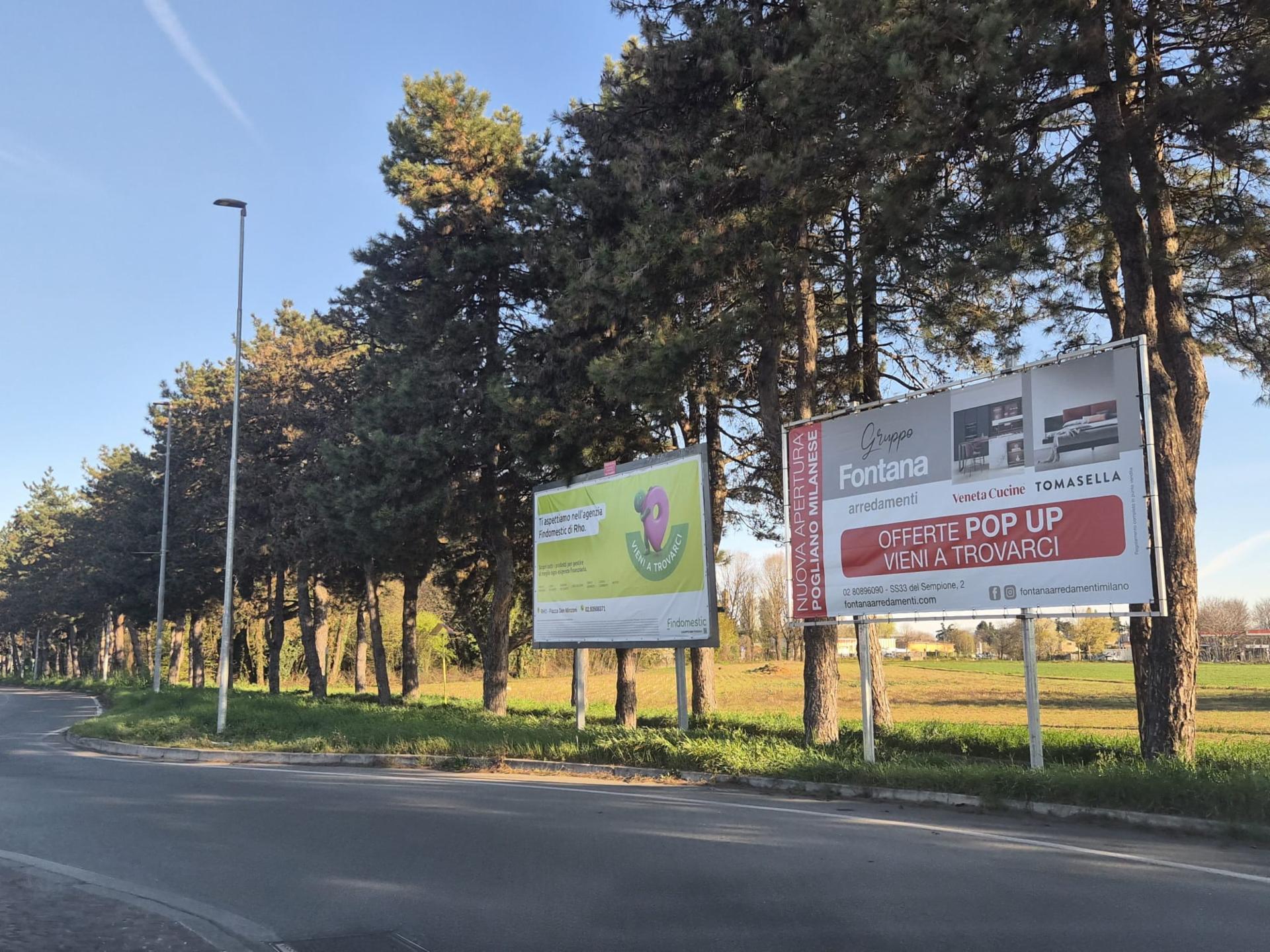 Impianto 6 X 3 a Rho, in zona Esselunga
