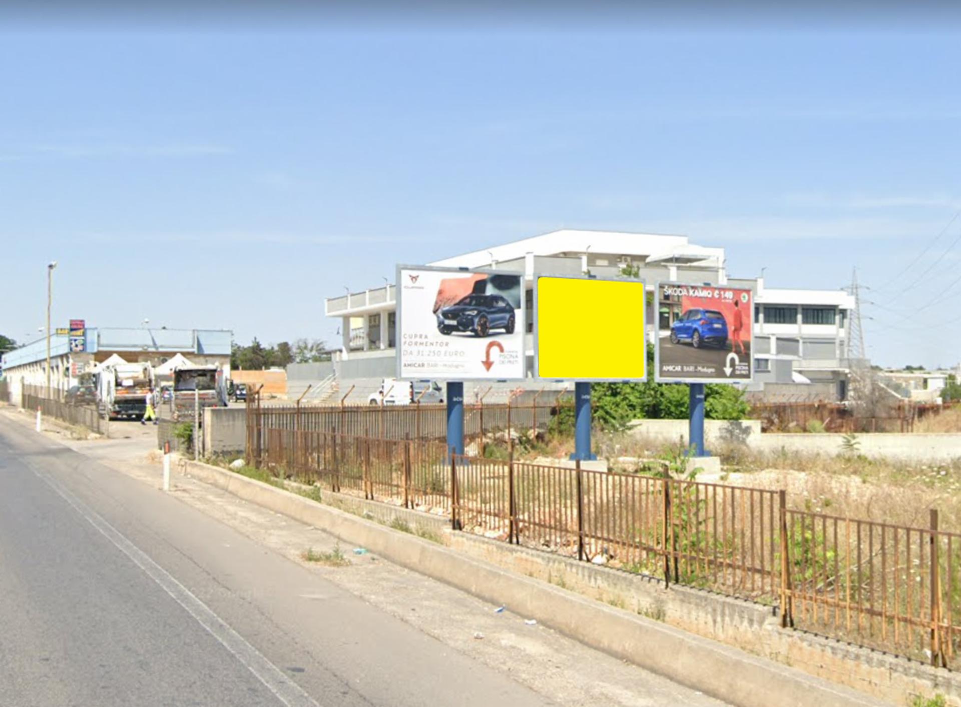 Impianto POSTER a Bari, in zona Asia Led