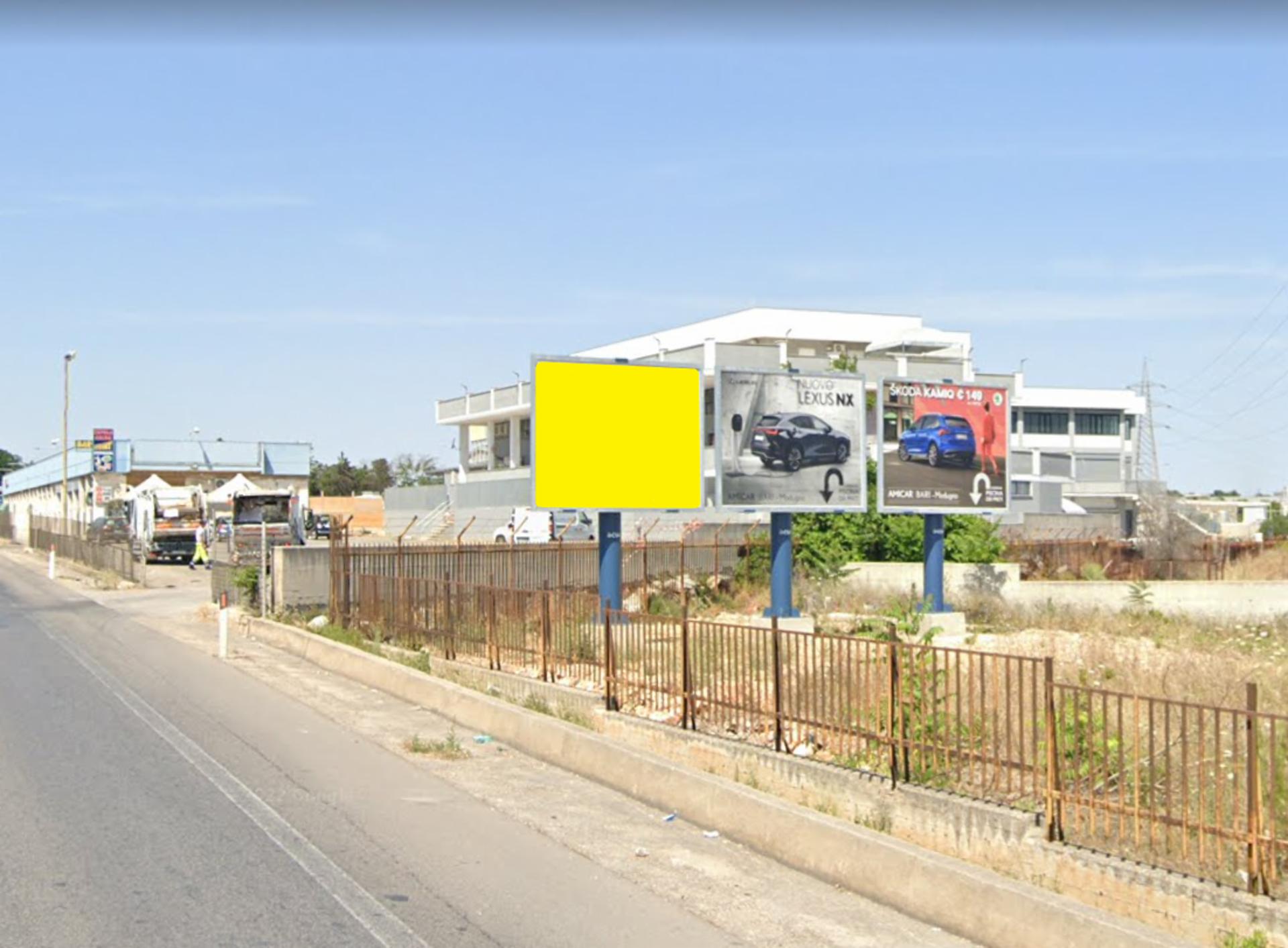 Impianto POSTER a Bari, in zona Asia Led