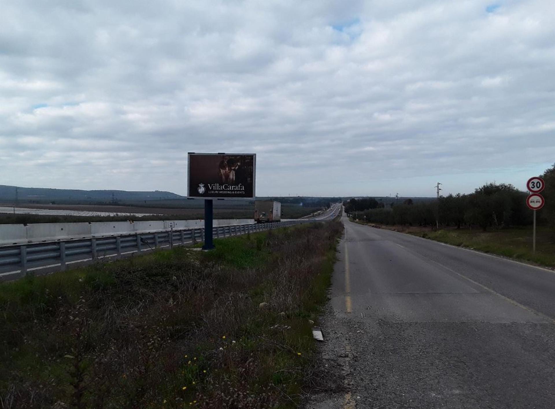 Impianto a SP 02 ANDRIA/CANOSA ( KM 58+300 )  Andria