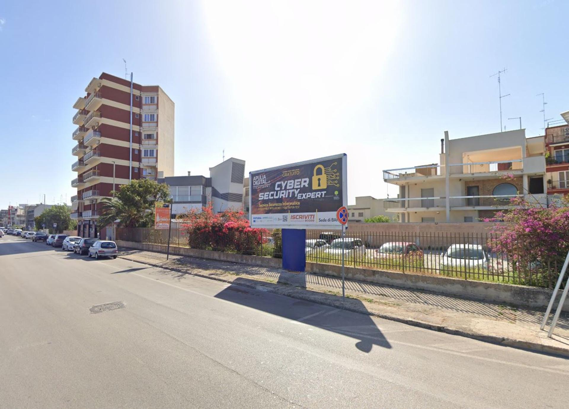 Impianto 6 X 3 a Modugno, in zona Alimentari Morelli