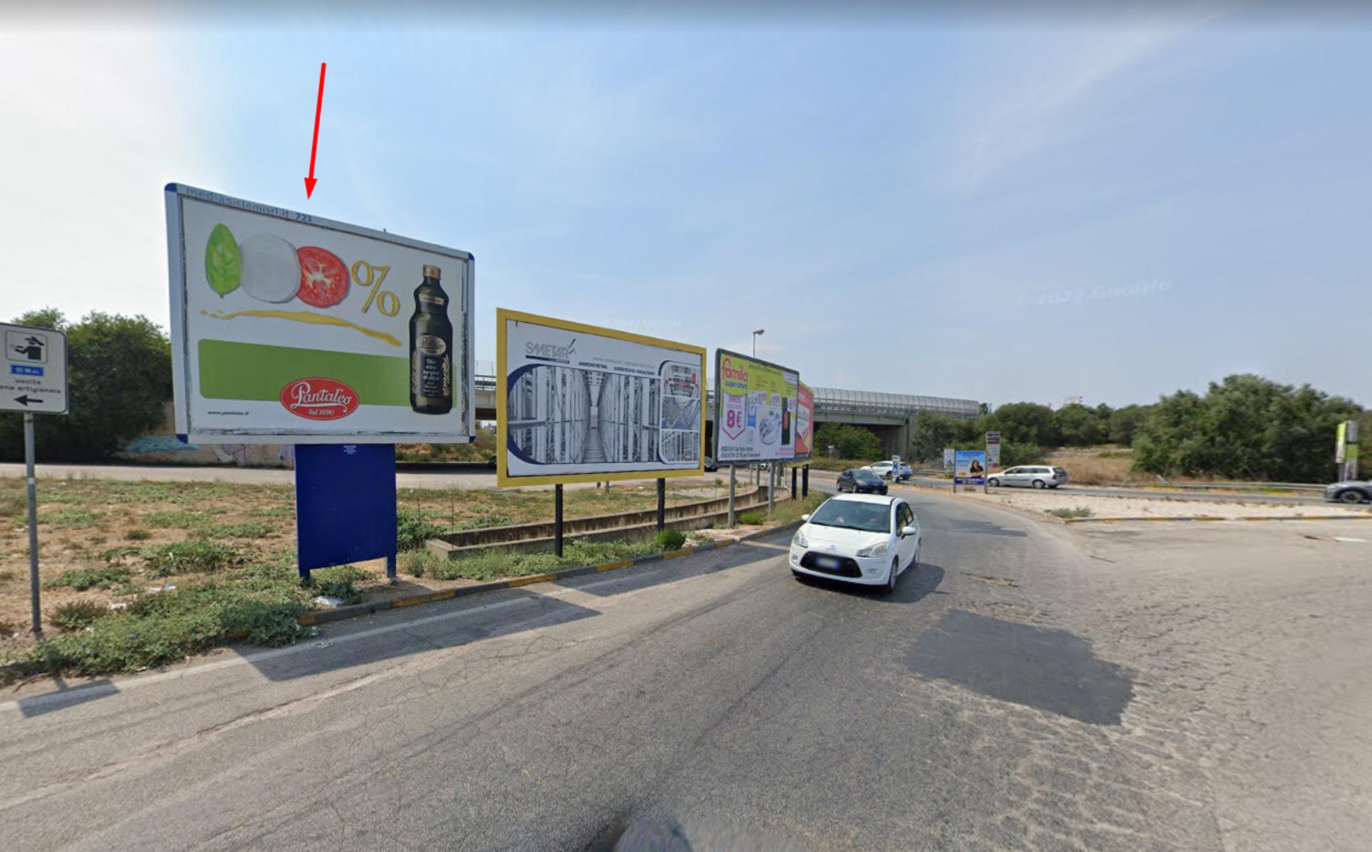 Impianto POSTER a Molfetta, in zona Emporio Amato