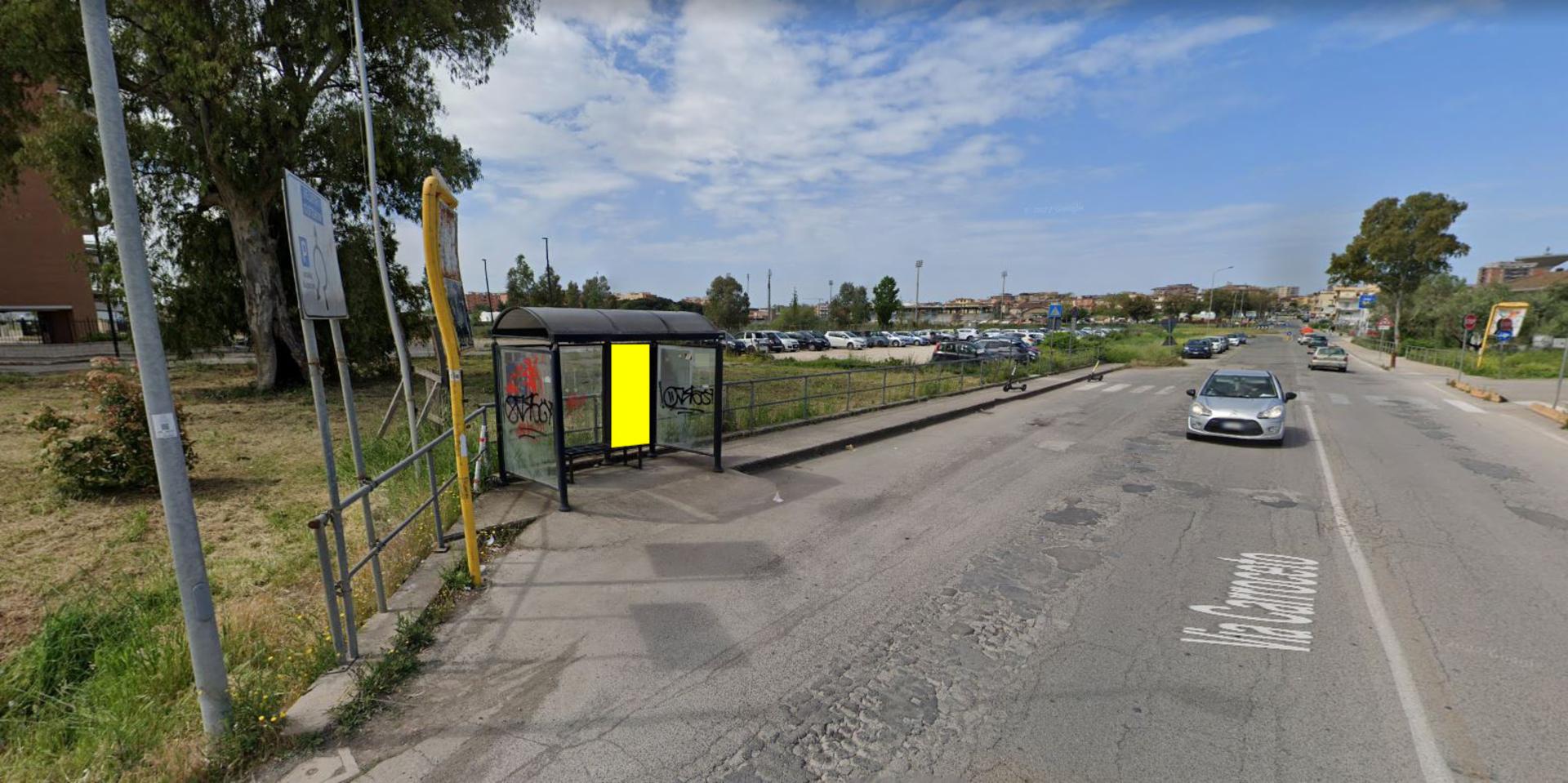 Impianto PENSILINA a Aprilia, in zona Stadio Quinto Ricci