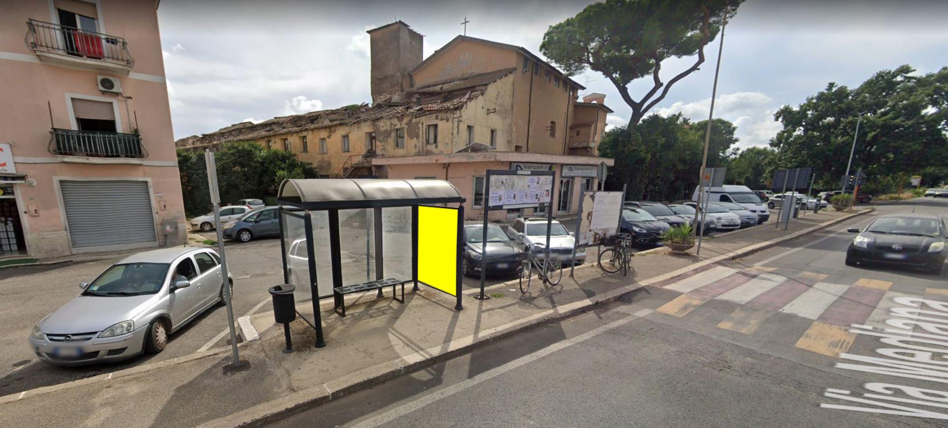 Impianto PENSILINA a Aprilia, in zona Piazza Ruggero Brandetti