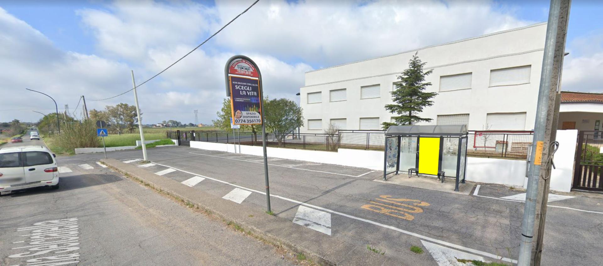 Impianto PENSILINA a Aprilia, in zona Scuola Primaria 