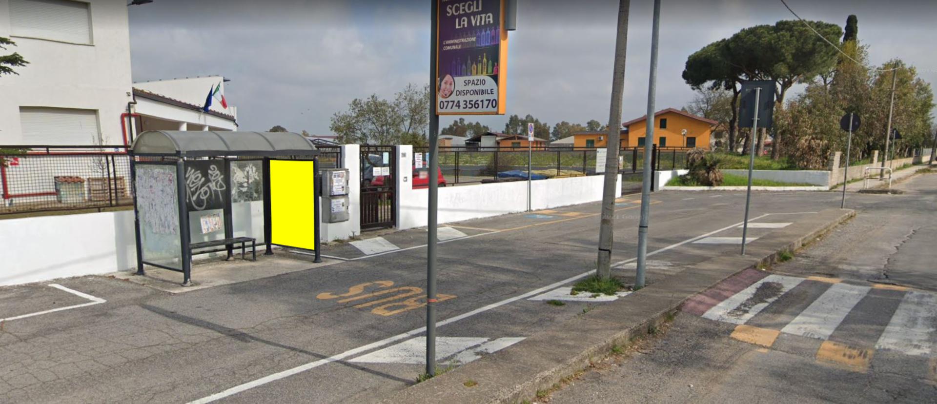 Impianto PENSILINA a Aprilia, in zona Scuola Primaria 
