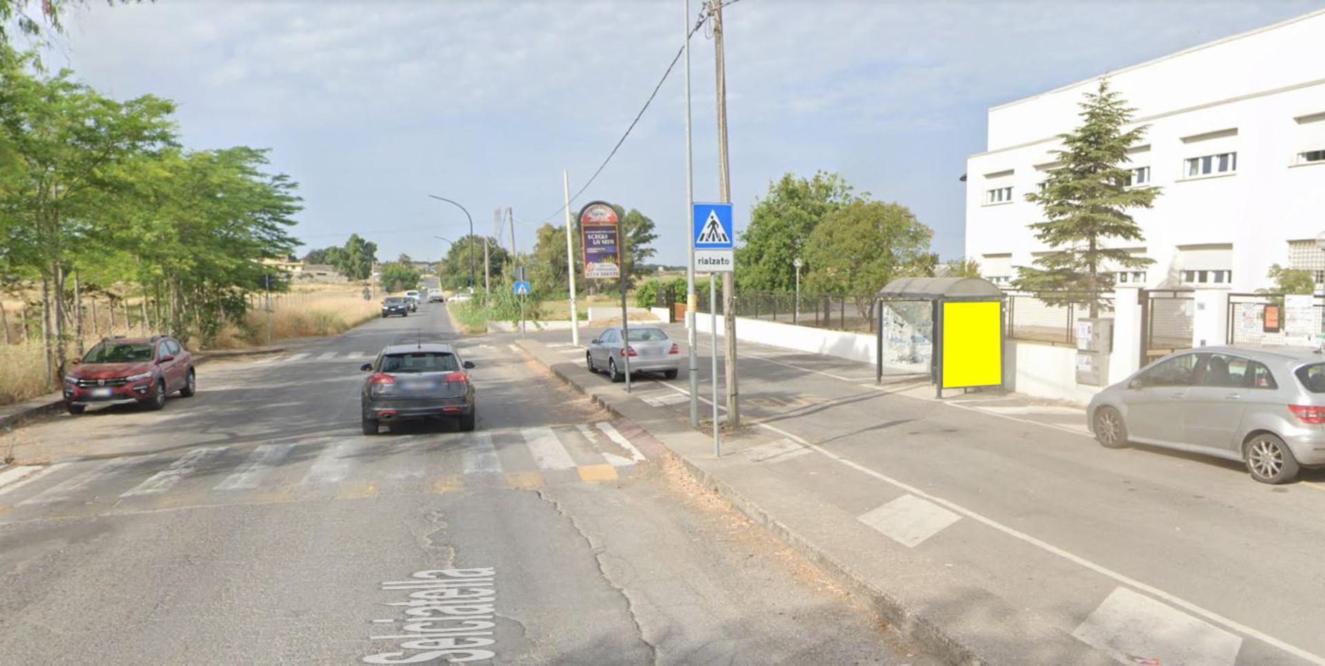 Impianto PENSILINA a Aprilia, in zona Scuola Primaria 