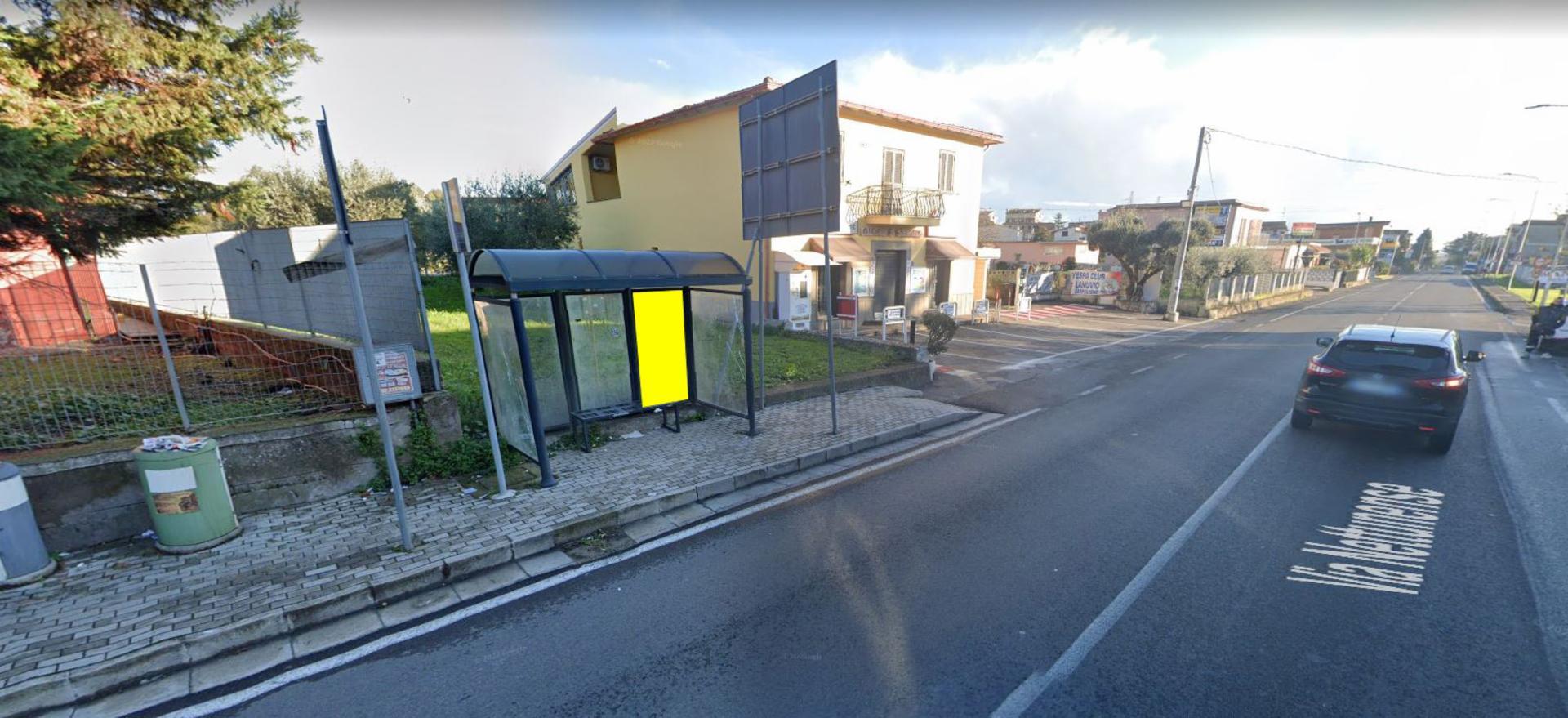 Impianto PENSILINA a Aprilia, in zona Biblioteca Comunale