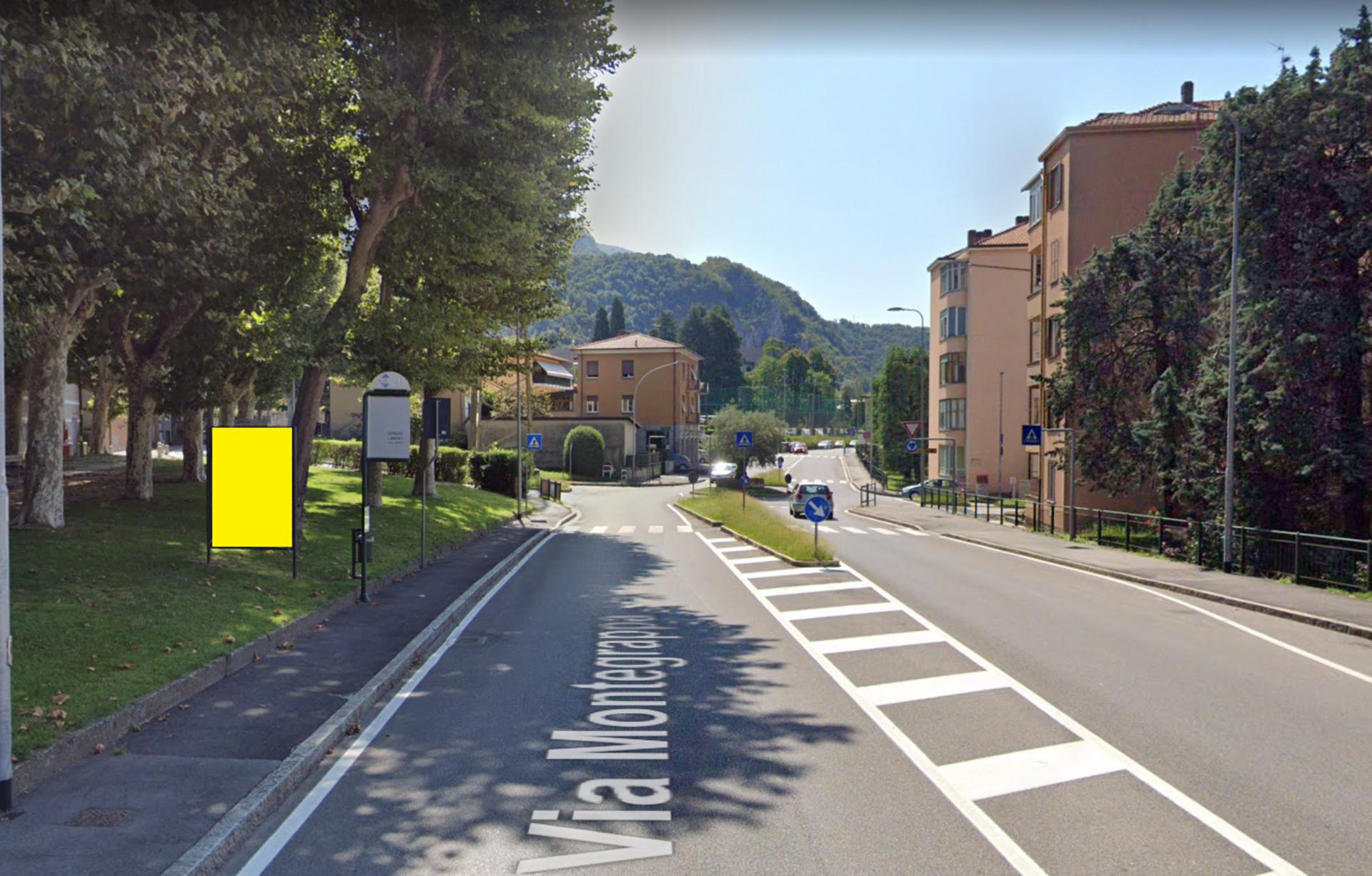 Impianto STENDARDO a Lecco, in zona Pizzeria Jurassic