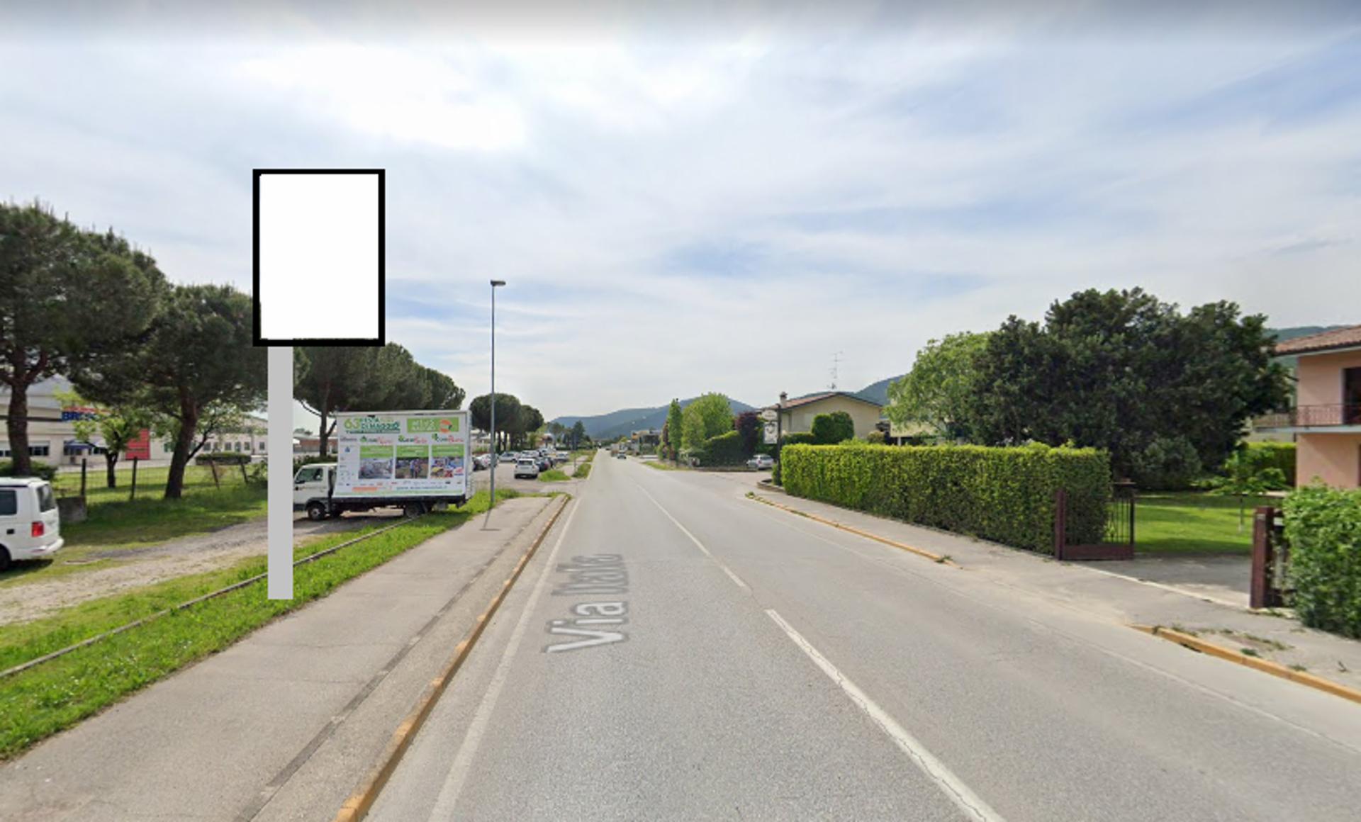 Impianto CARTELLONISTICA a Paitone, in zona Antica Osteria Due Corone
