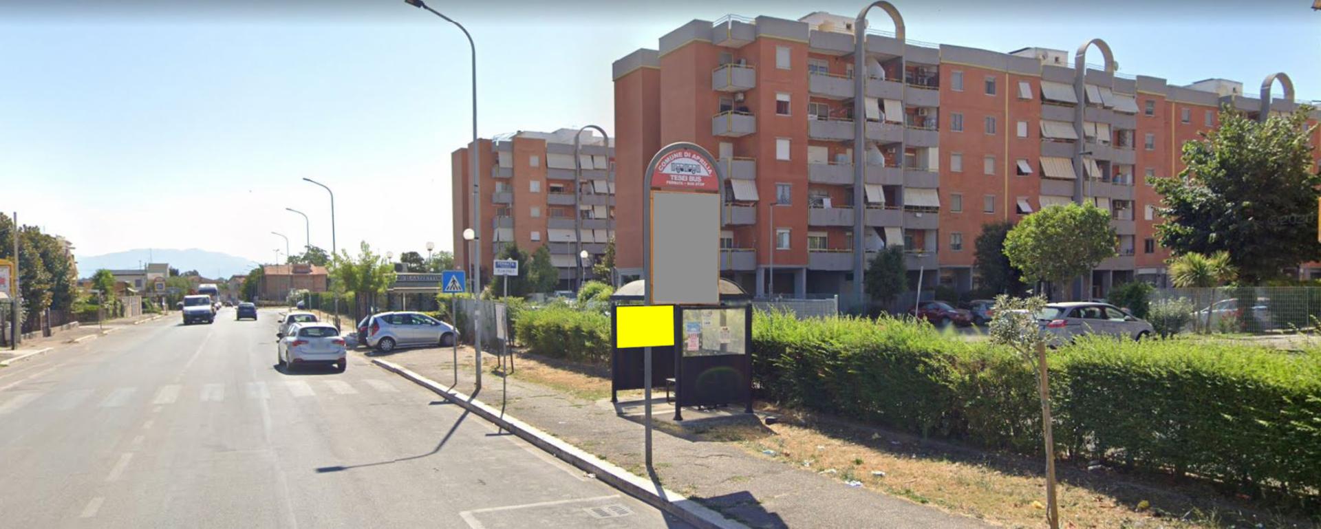 Impianto PENSILINA a Aprilia, in zona Parco Uovo