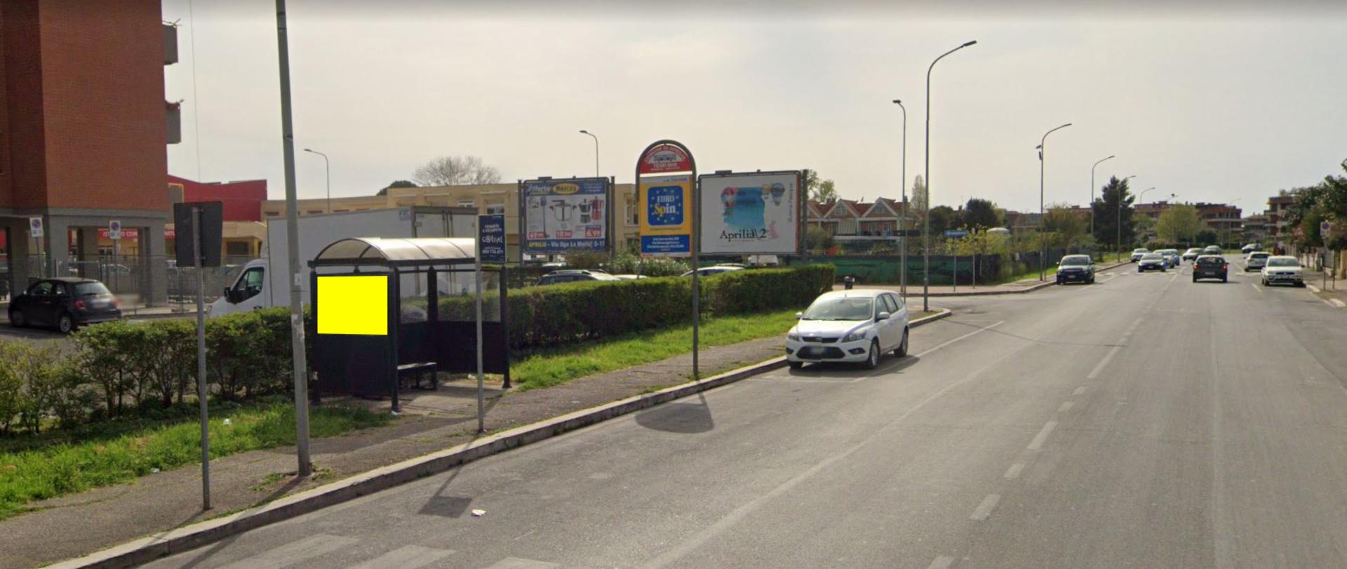 Impianto PENSILINA a Aprilia, in zona Parco Uovo