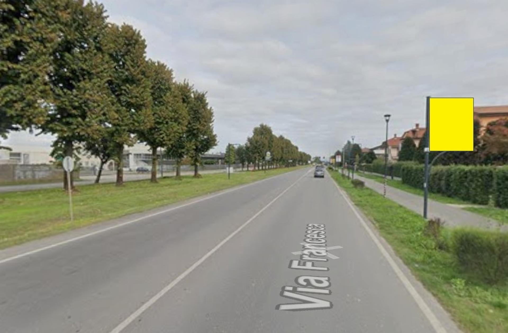 Impianto a S.P. 122 km. 3+680/dx  Ciserano