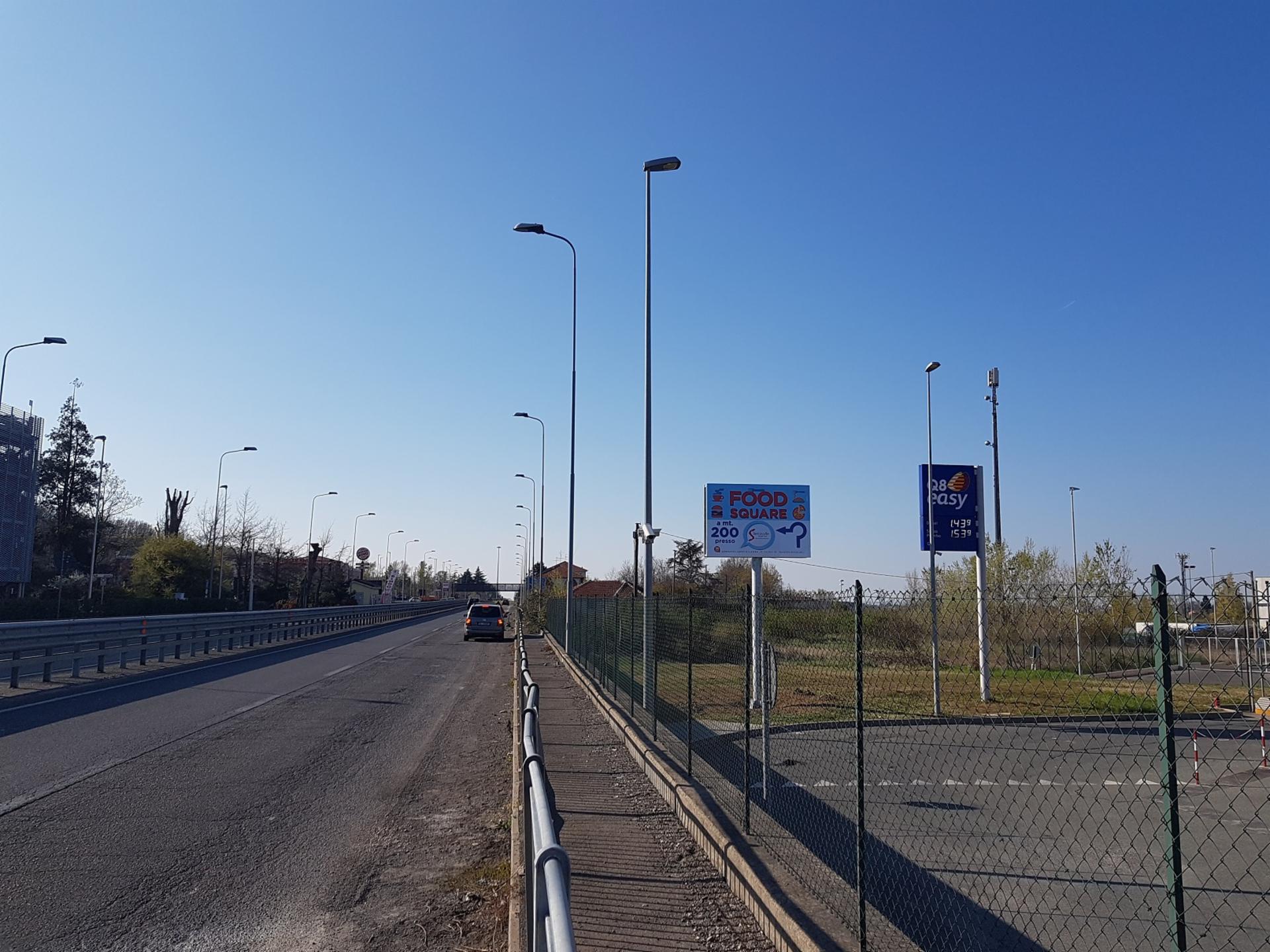 Impianto POSTER a Serravalle Scrivia, in zona Marina Militare