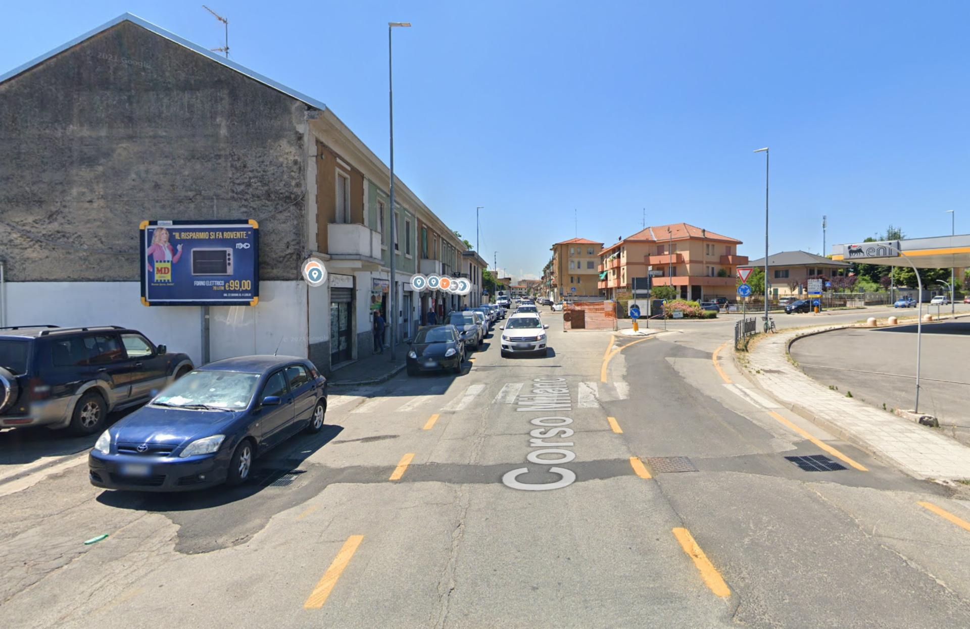 Impianto POSTER a Vigevano, in zona Scuola elementare Edmondo De Amicis