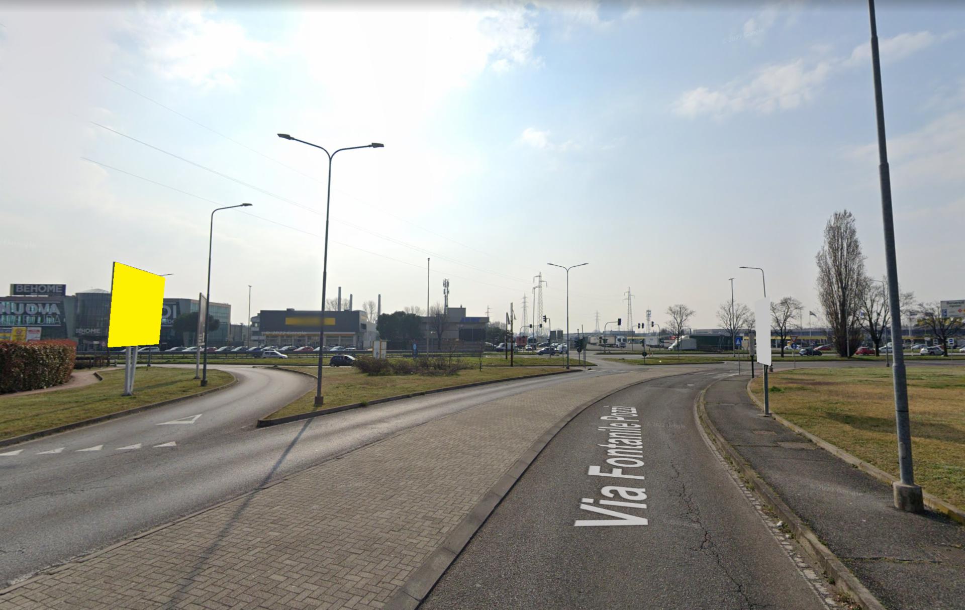 Impianto POSTER a Cesano Boscone, in zona Diffusione Tessile